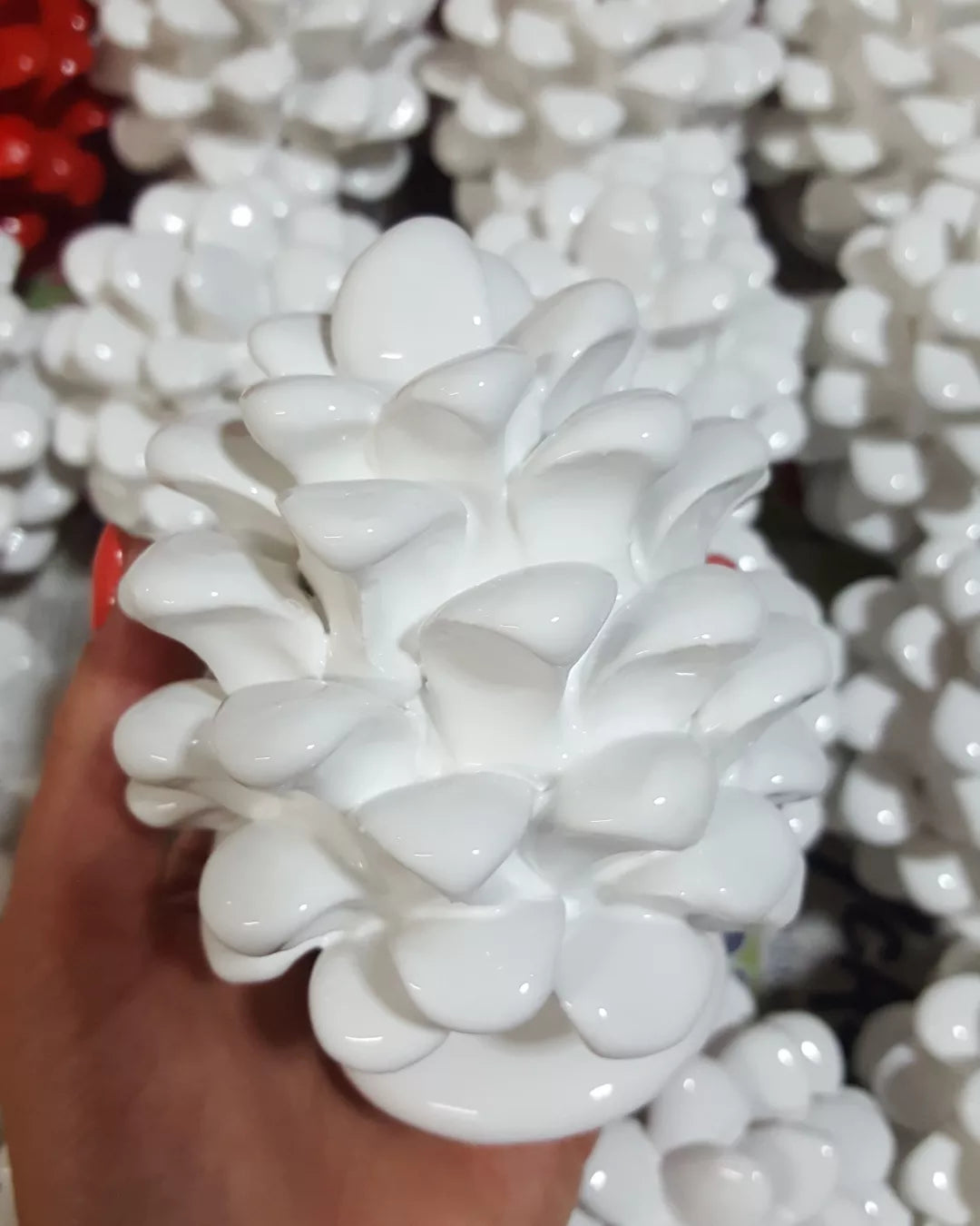 Pigna in ceramica 10cm