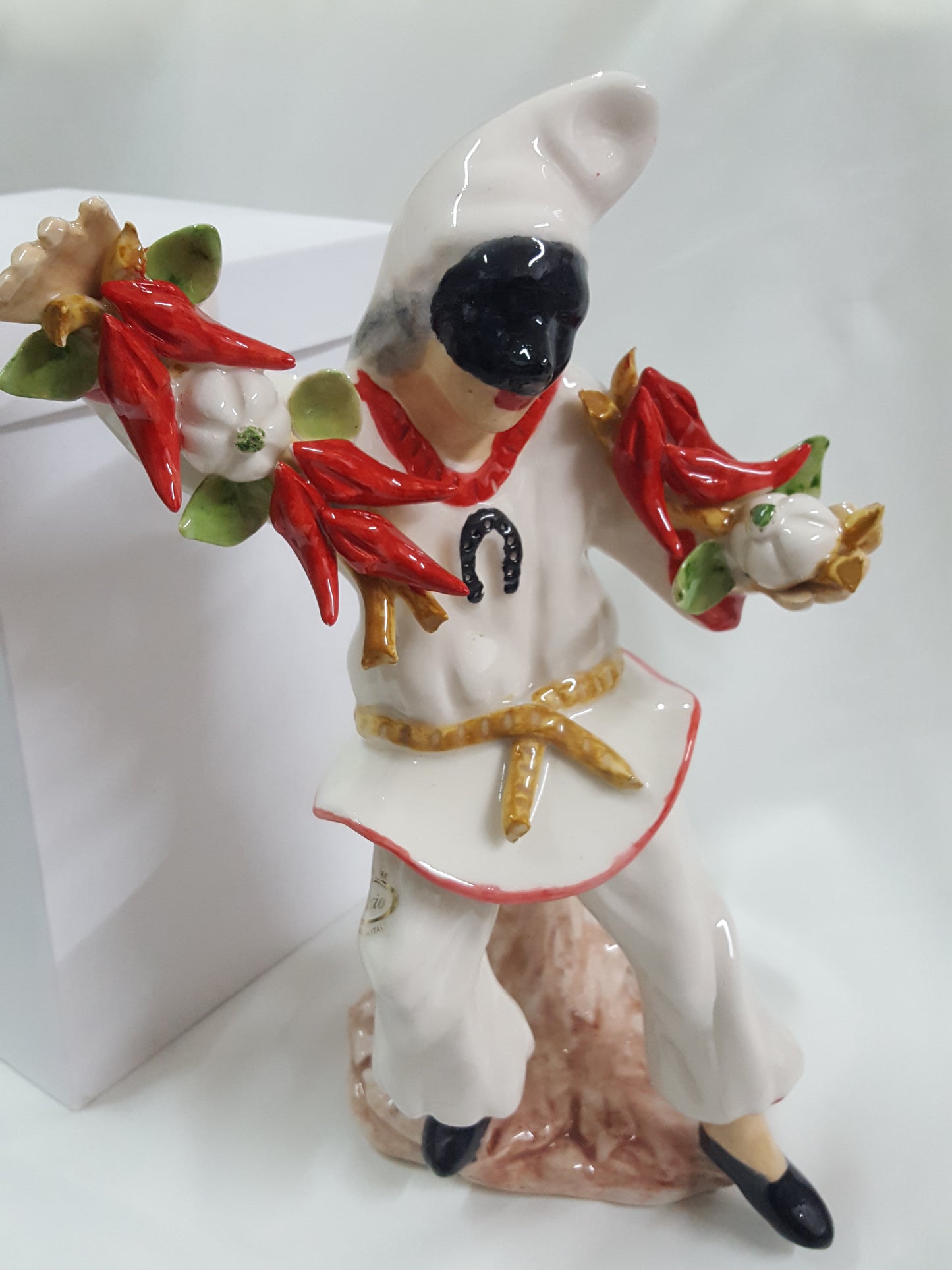 Statua pulcinella 32cm