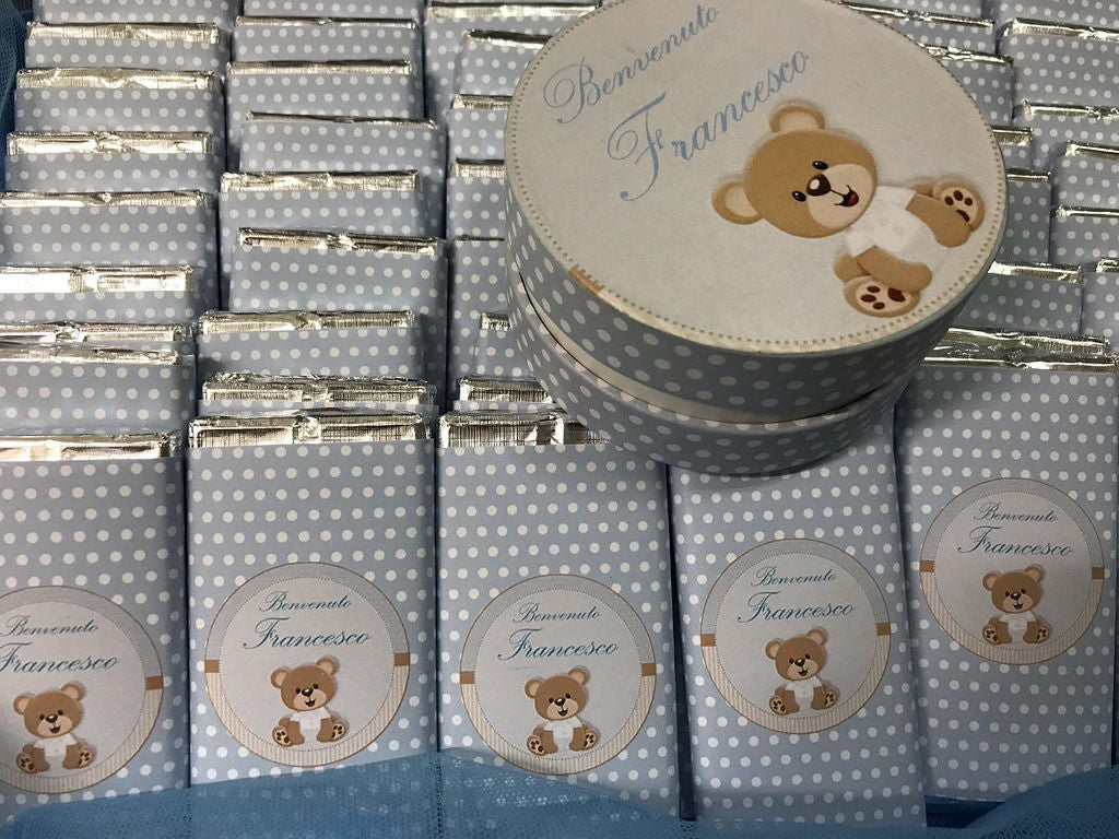 Confettata a tema con grafica personalizzata