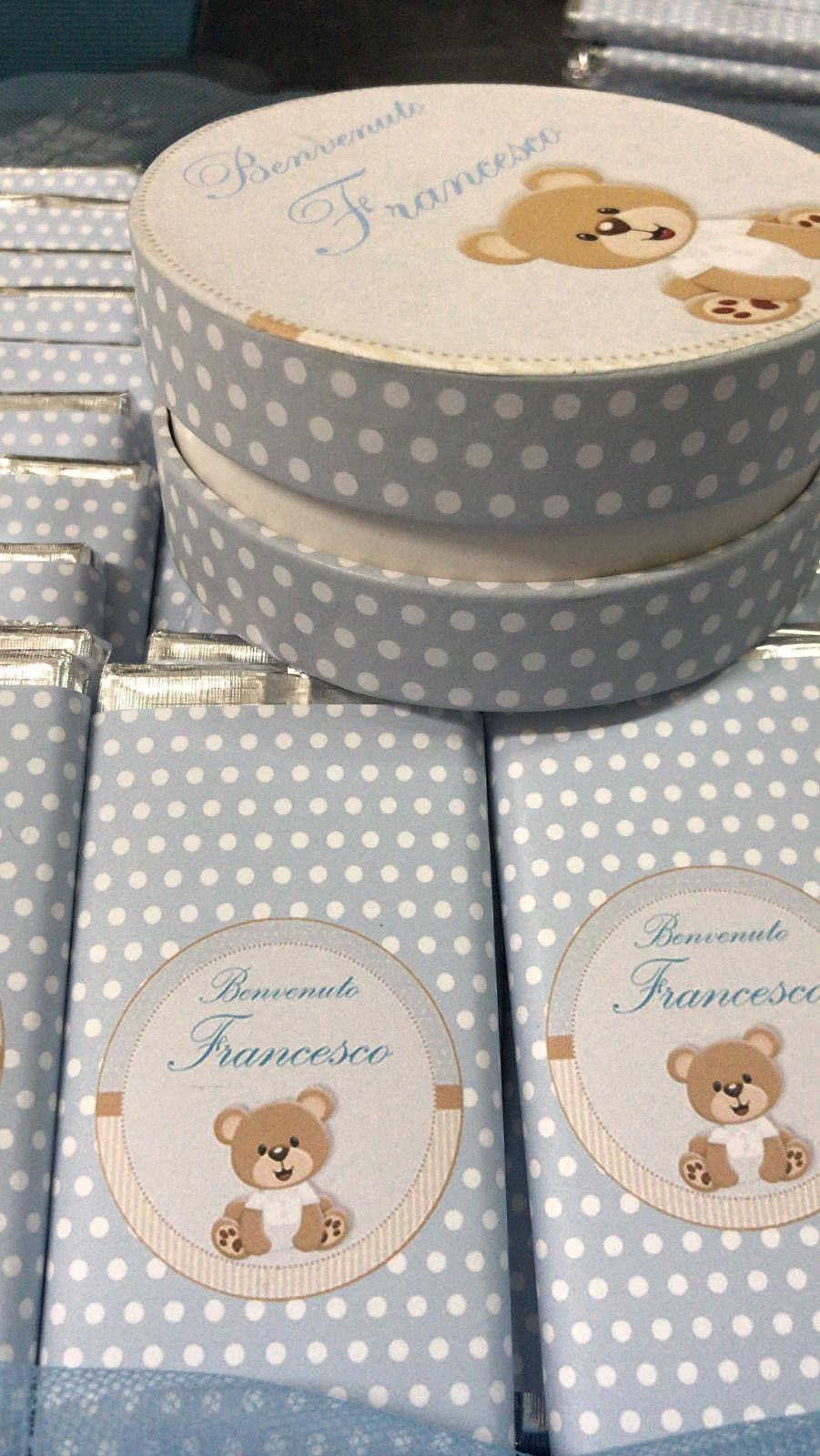 Confettata a tema con grafica personalizzata