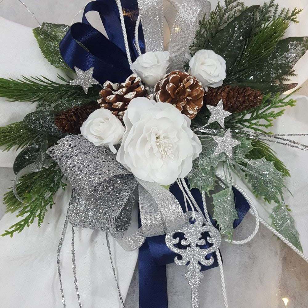 Fiocco bianco 30cm sartoriale