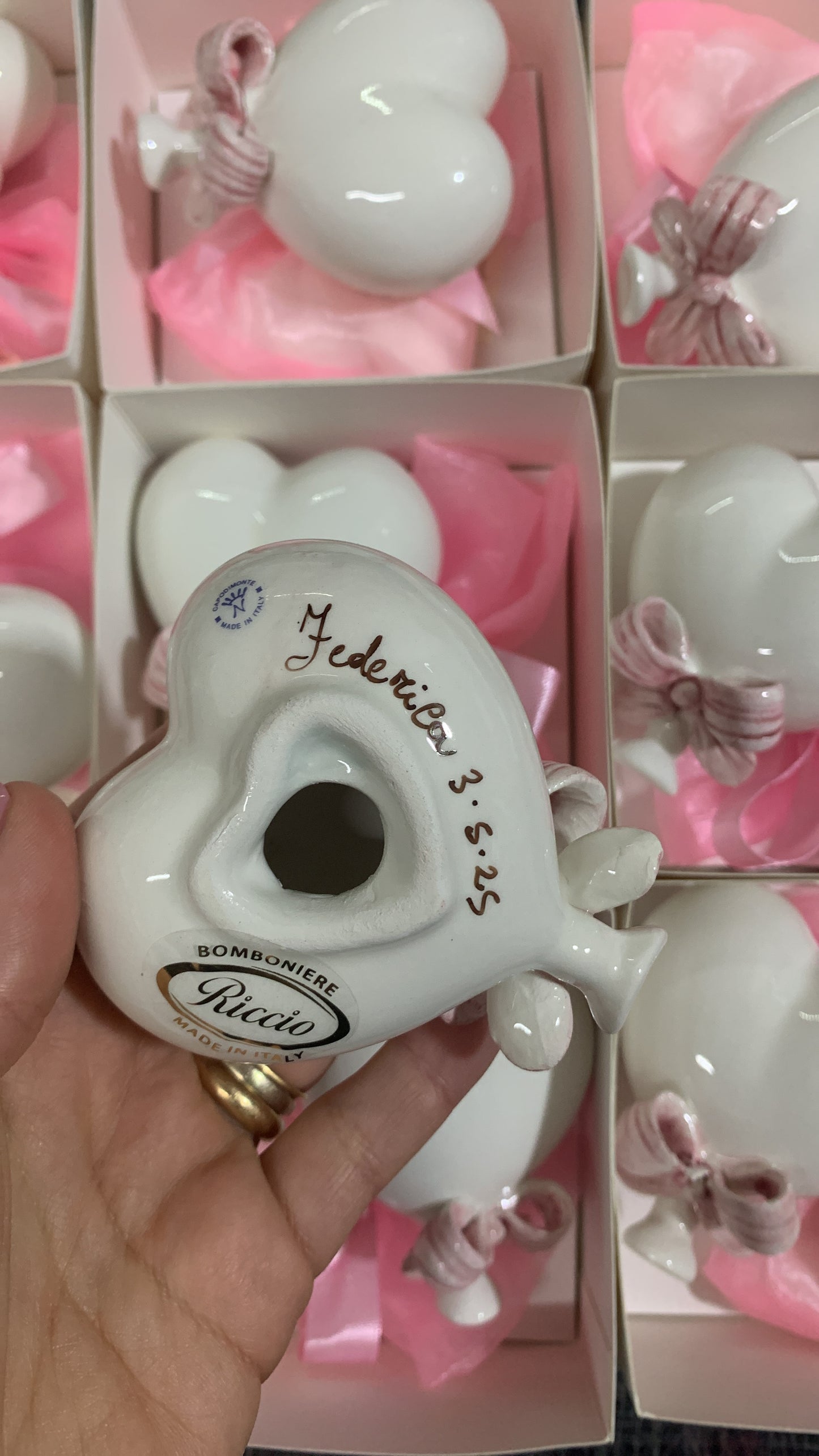 Palloncino cuore confezionato in scatola