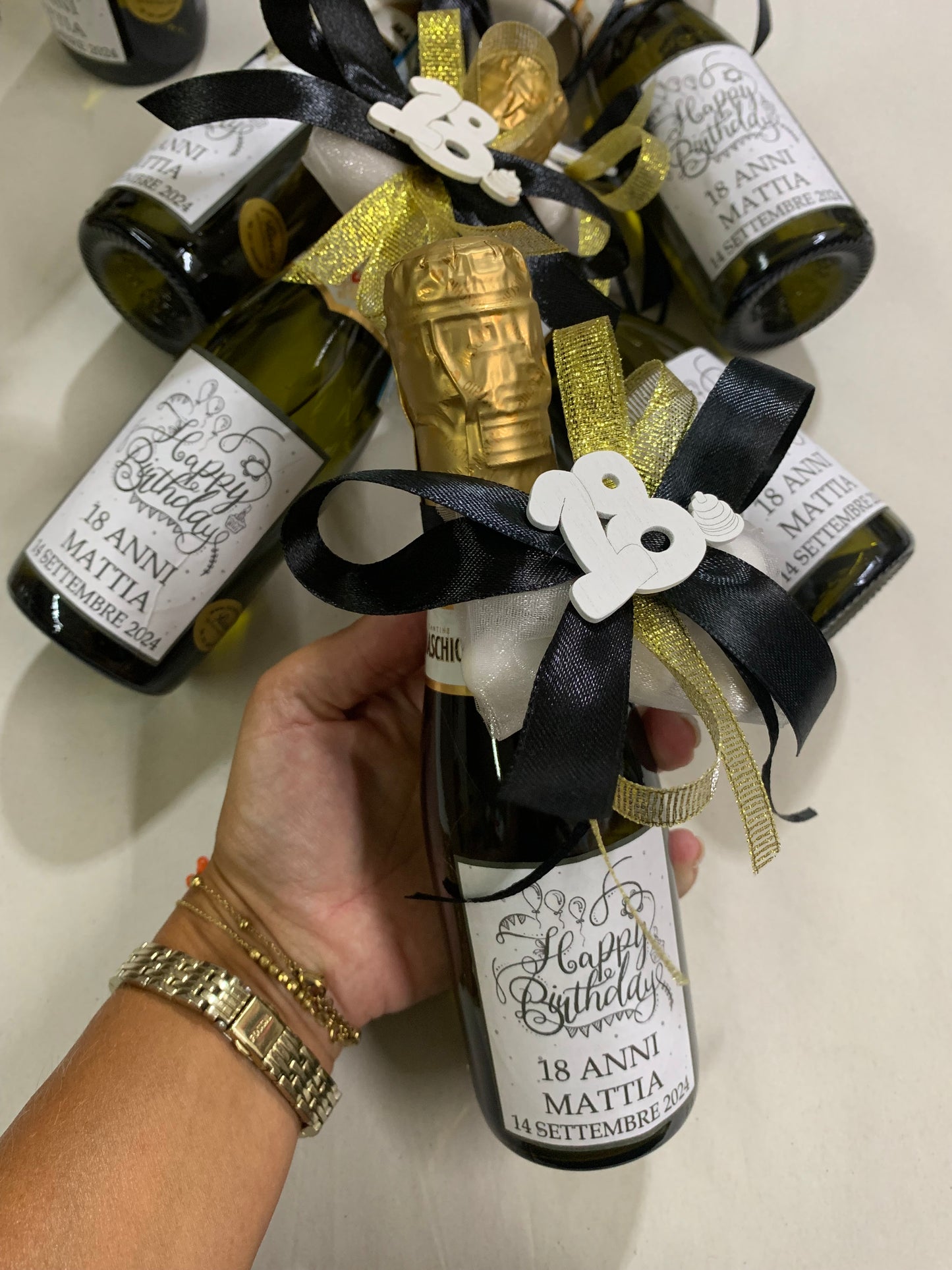 Bottiglia spumante personalizzata