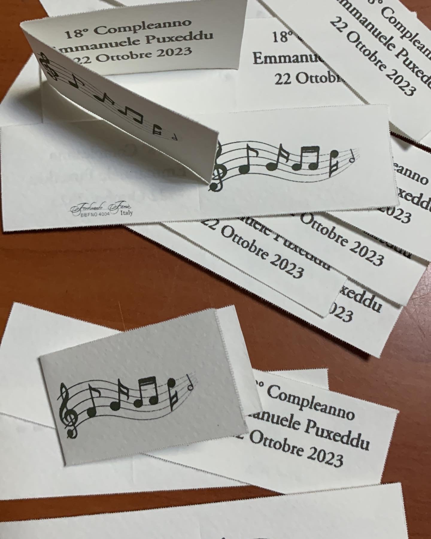 Sacchetto note musicali