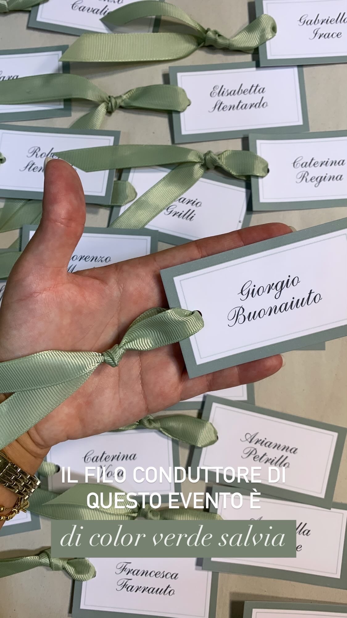 Lavoro grafico completo: tag segnaposto, segnatavolo, menu e tableau de mariage