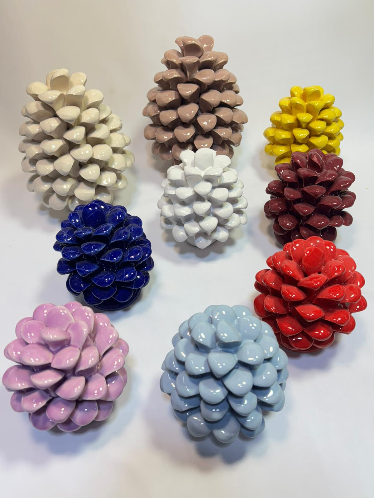 Pigna in ceramica 10cm