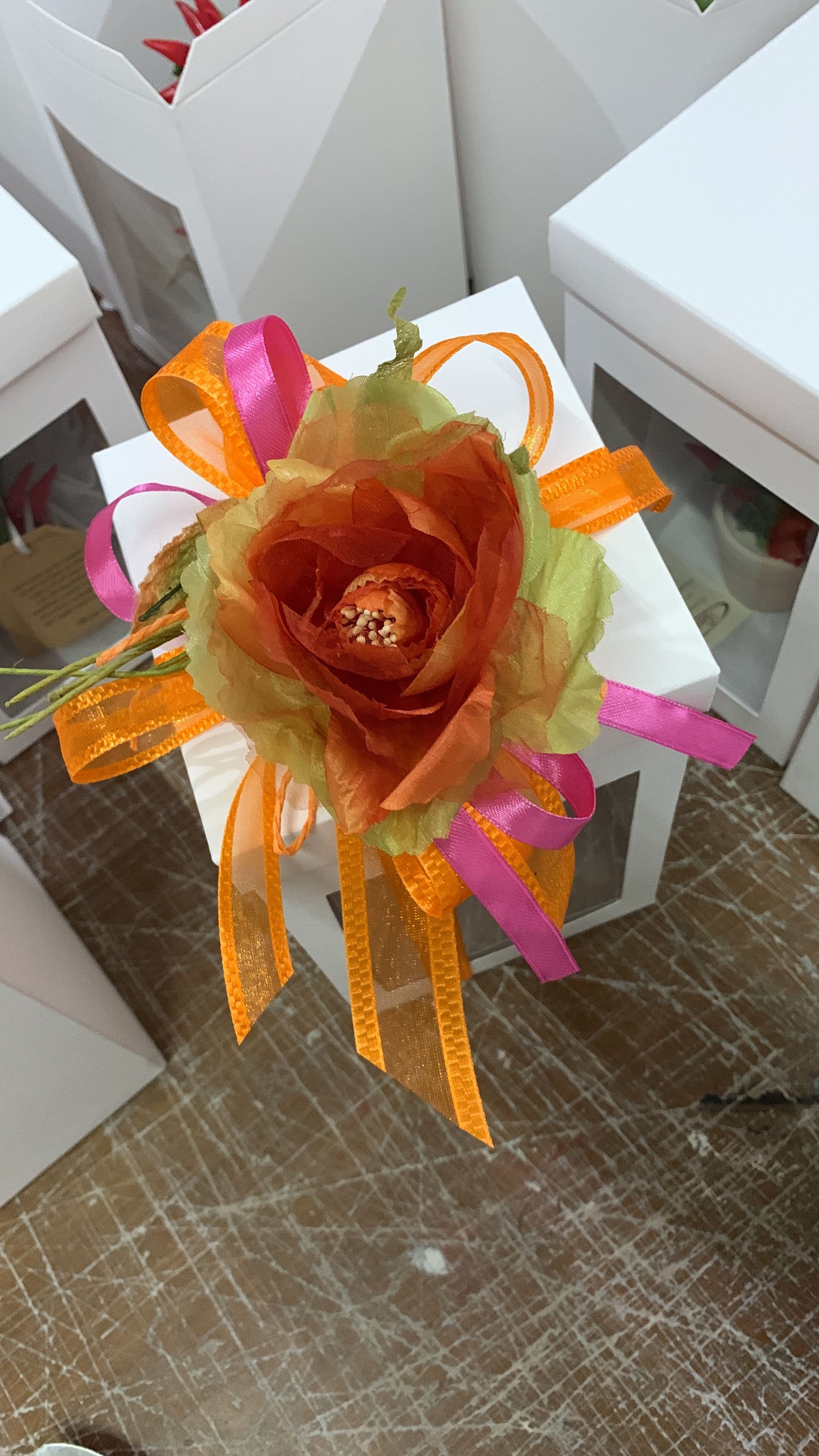 Piantina di peperoncini in porcellana