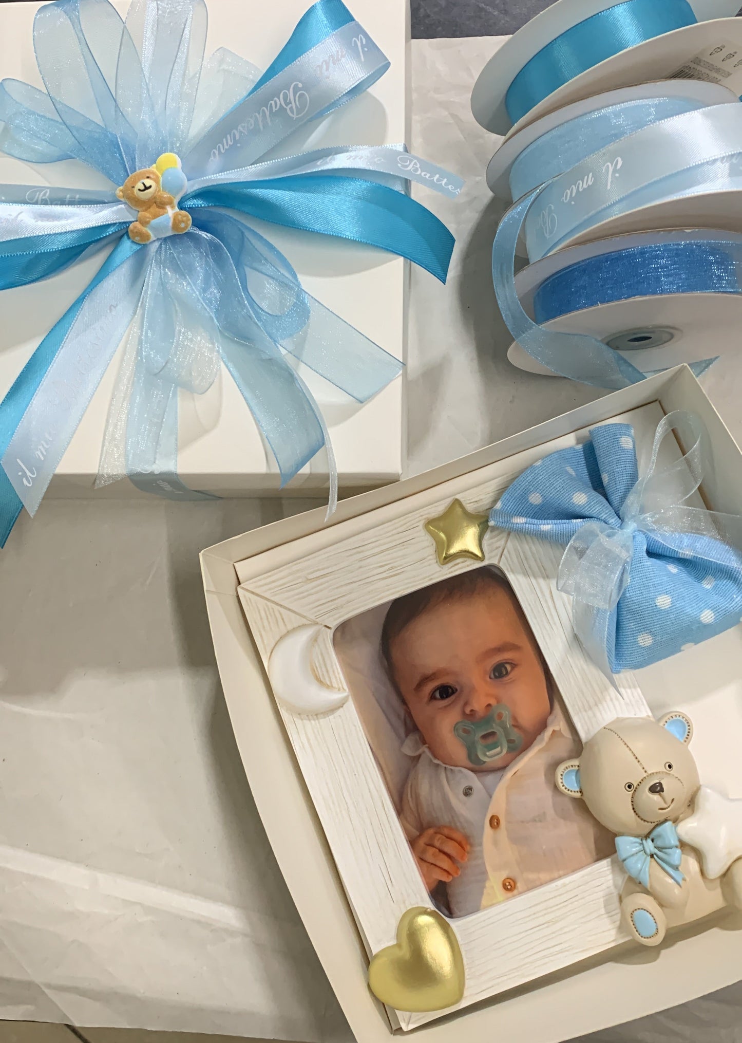 Portafoto grande con foto stampata