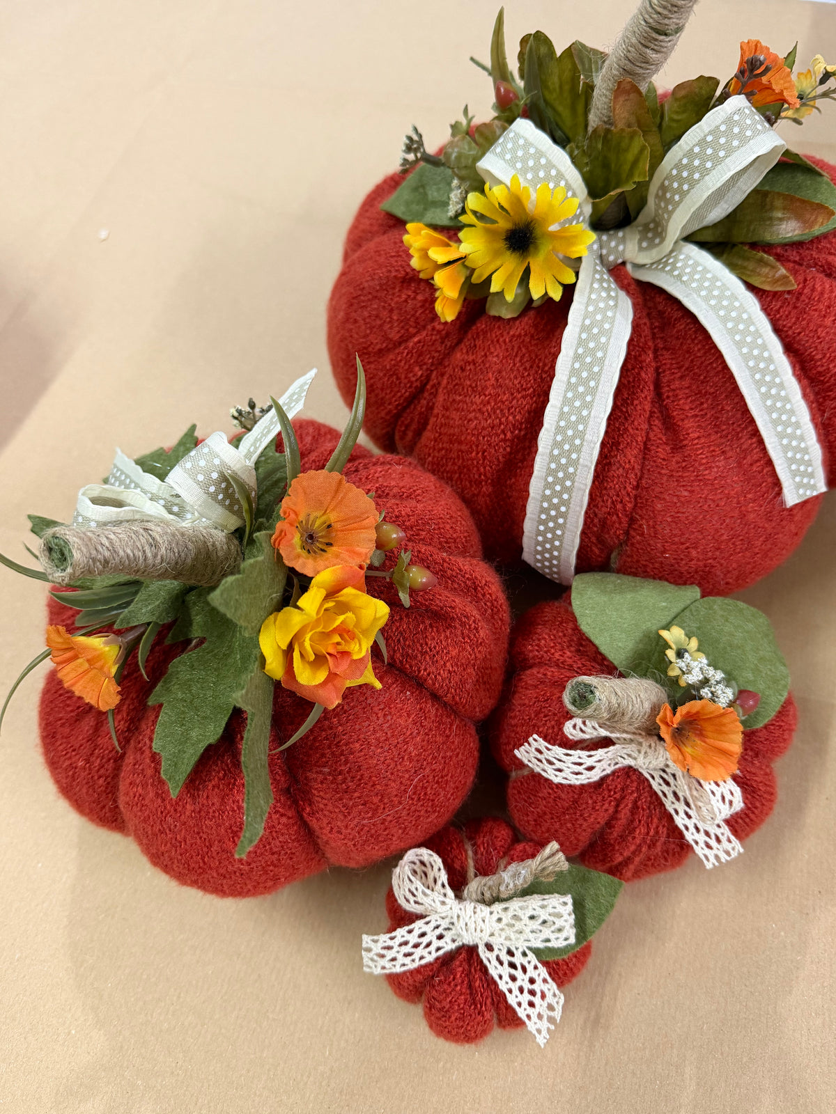 Zucche handmade 4 misure