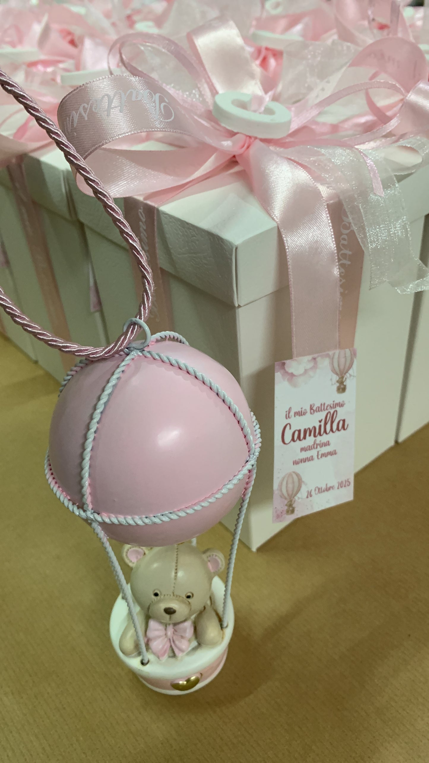 Mongolfiera con orsetto