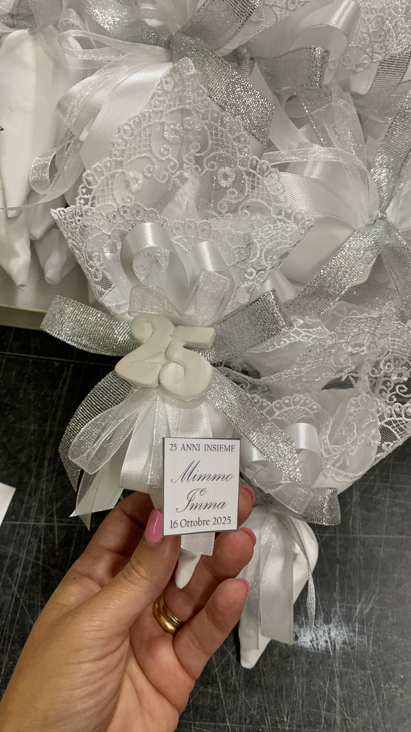 sacchetto forma cono avversario gessetto 25 o 50