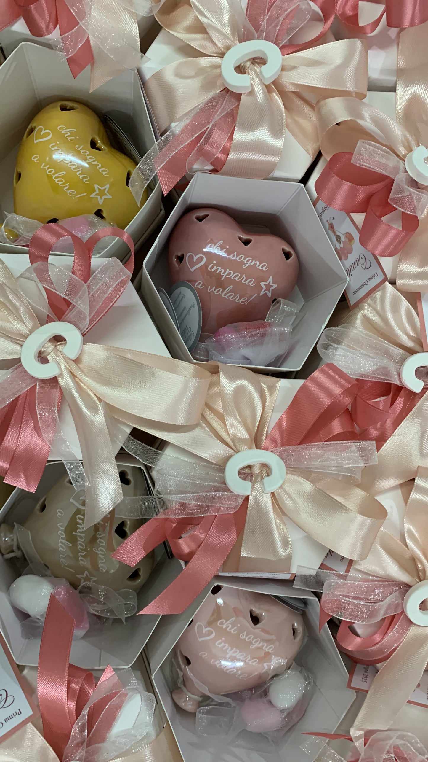 Palloncino cuore led con frase