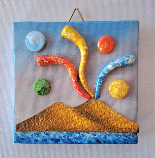 Quadretto Vesuvio 10x10