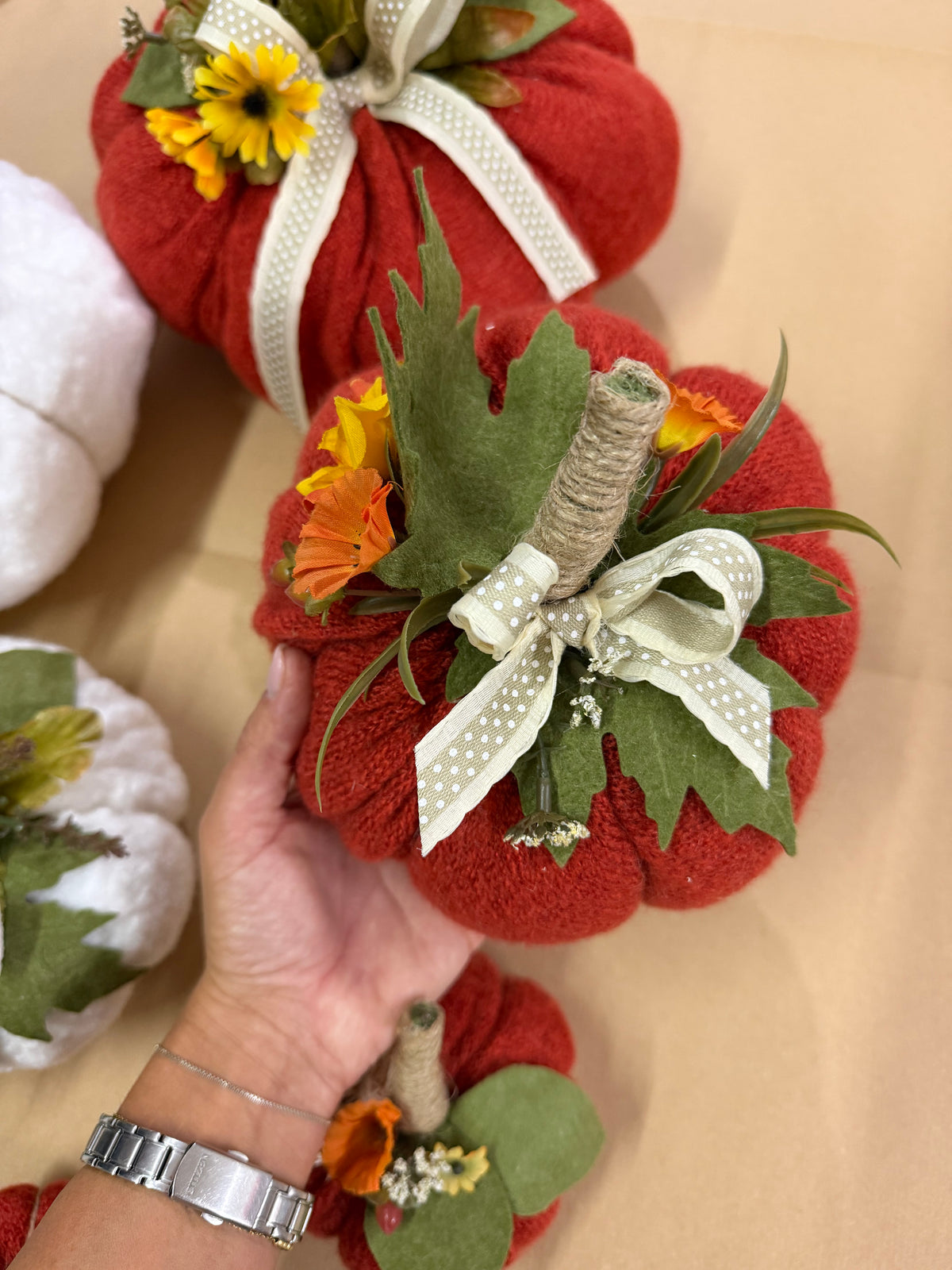 Zucche handmade 4 misure