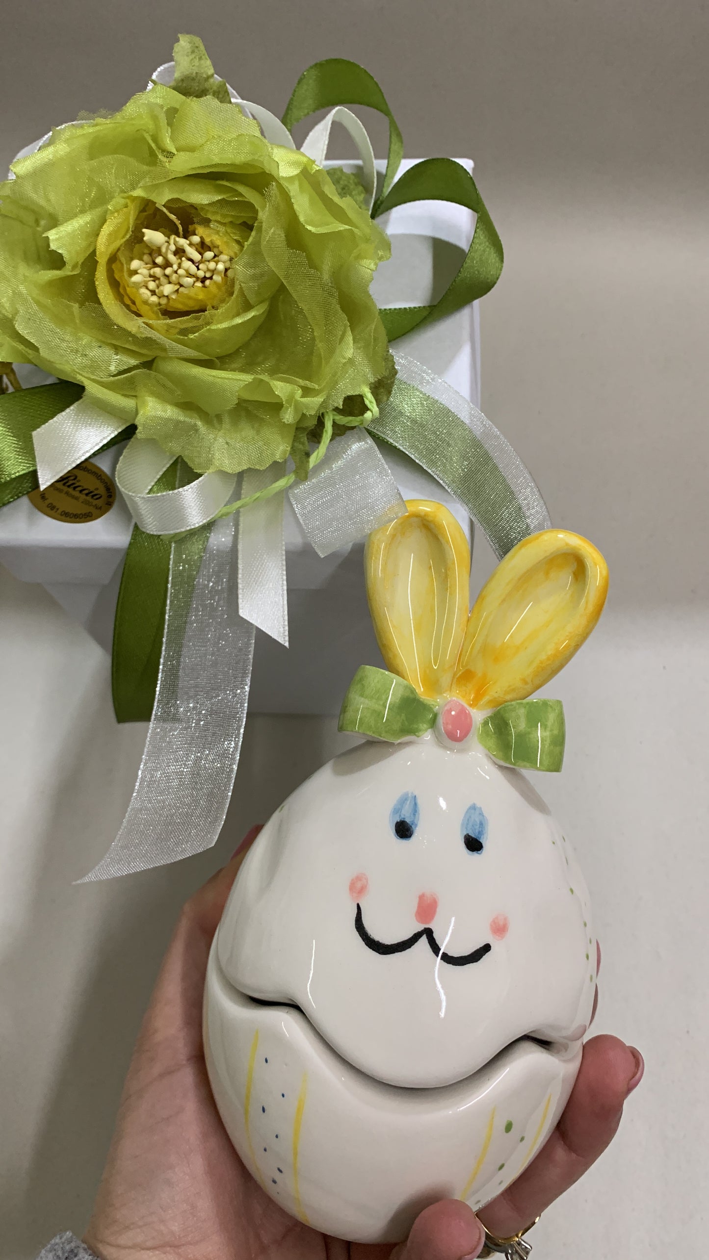 Uovo coniglio di Pasqua