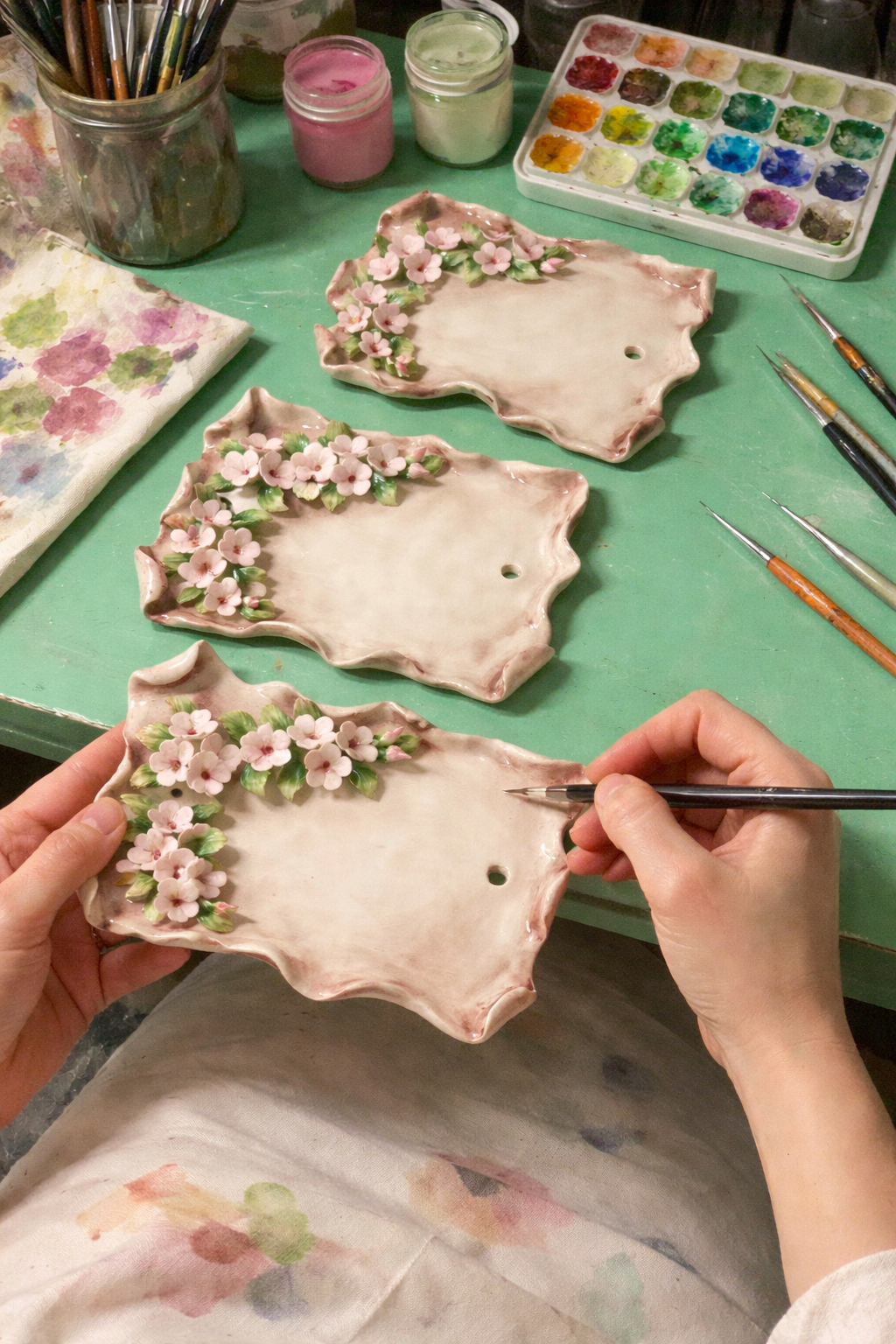 Targhetta ceramica personalizzata