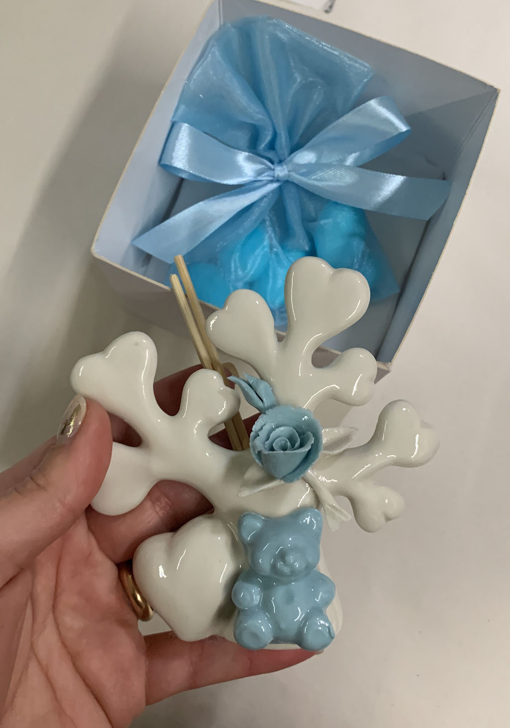 albero vita 11cm con orsetto