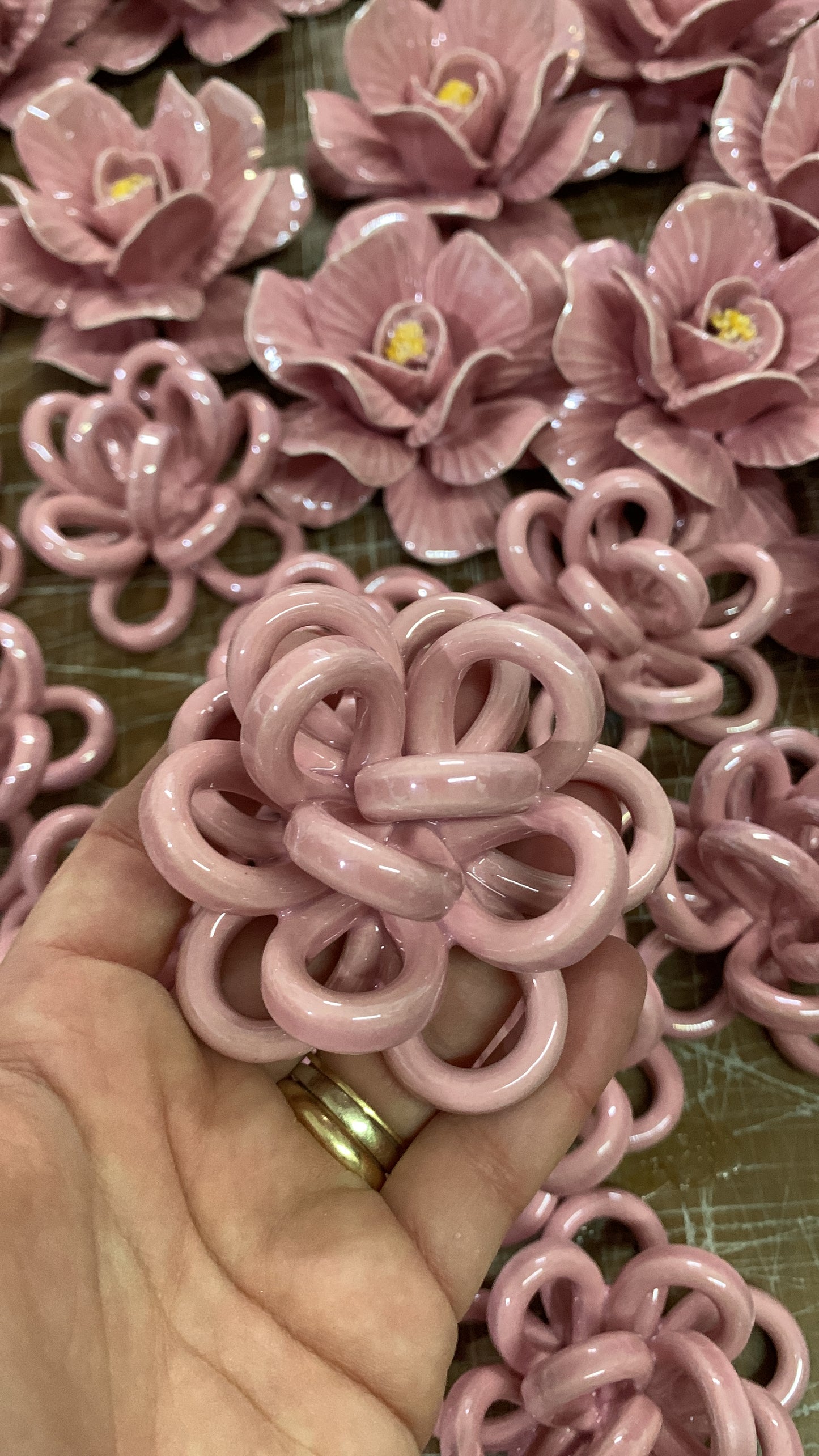 Nodo dell’amore in ceramica