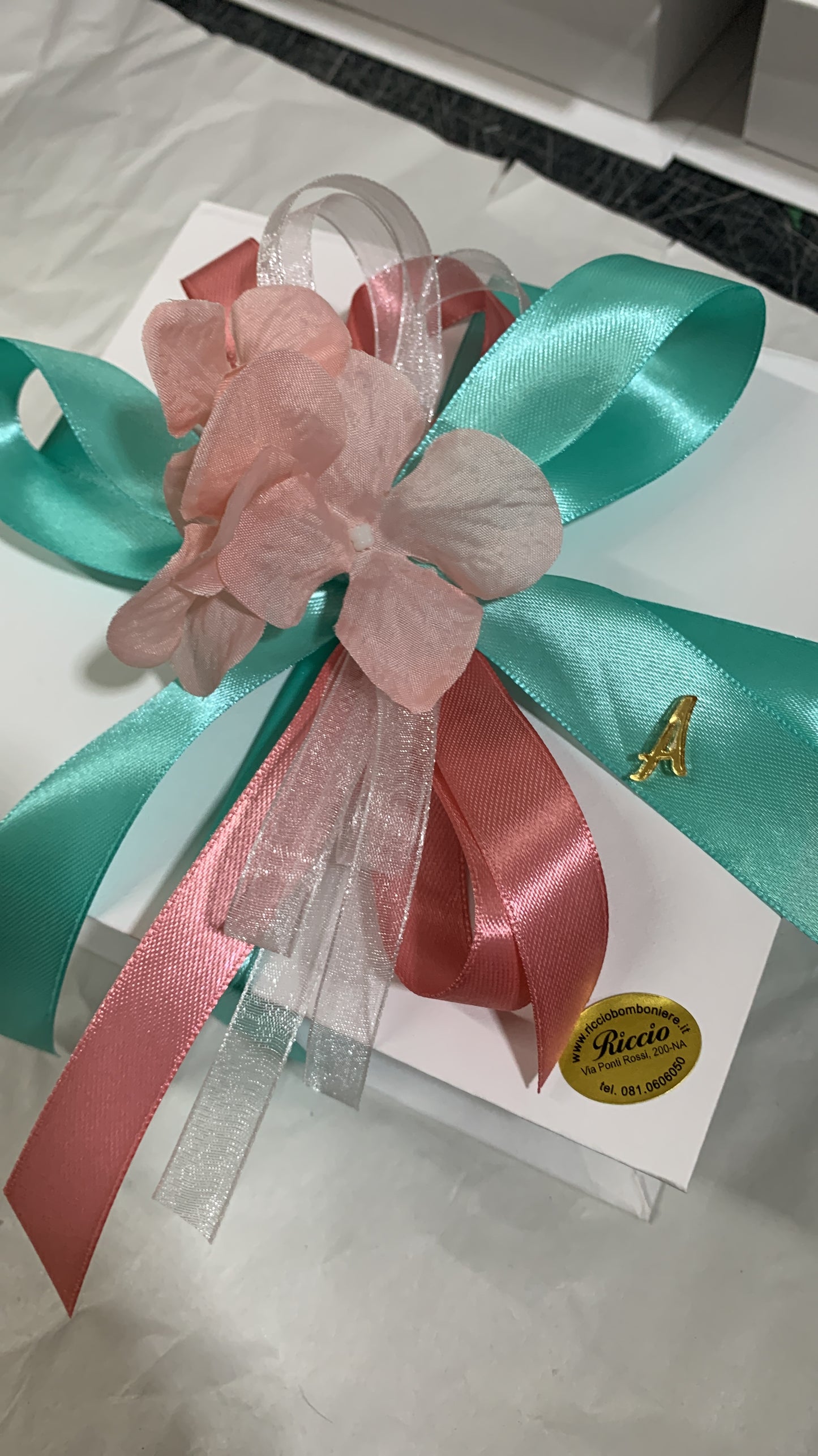 Cuore palloncino in ceramica