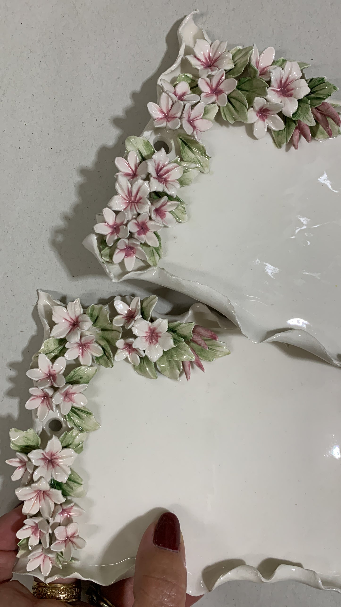 Targhetta ceramica personalizzata