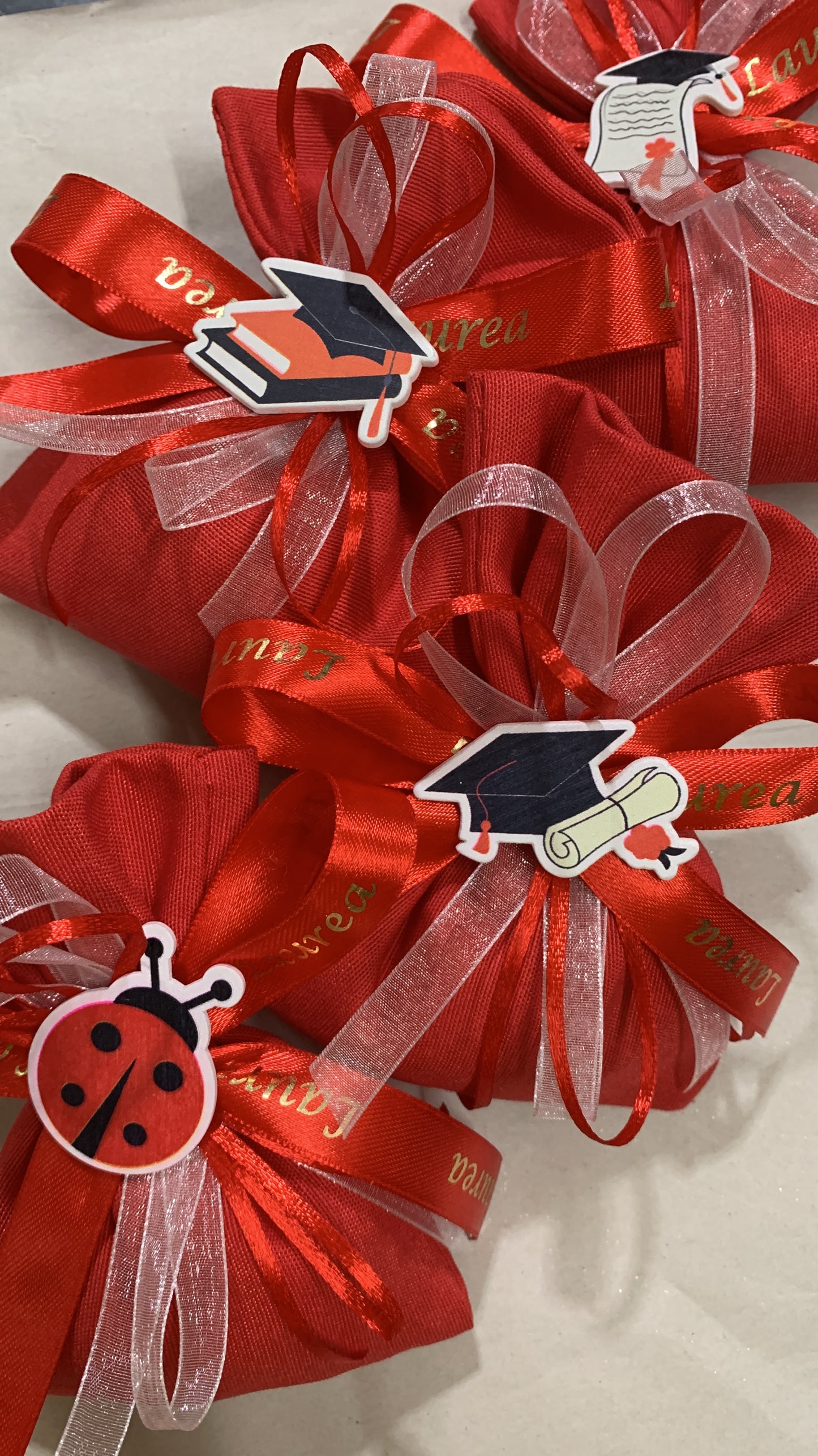 Sacchetto laurea confezionato