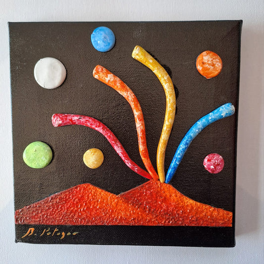 Quadretto Vesuvio 20x20