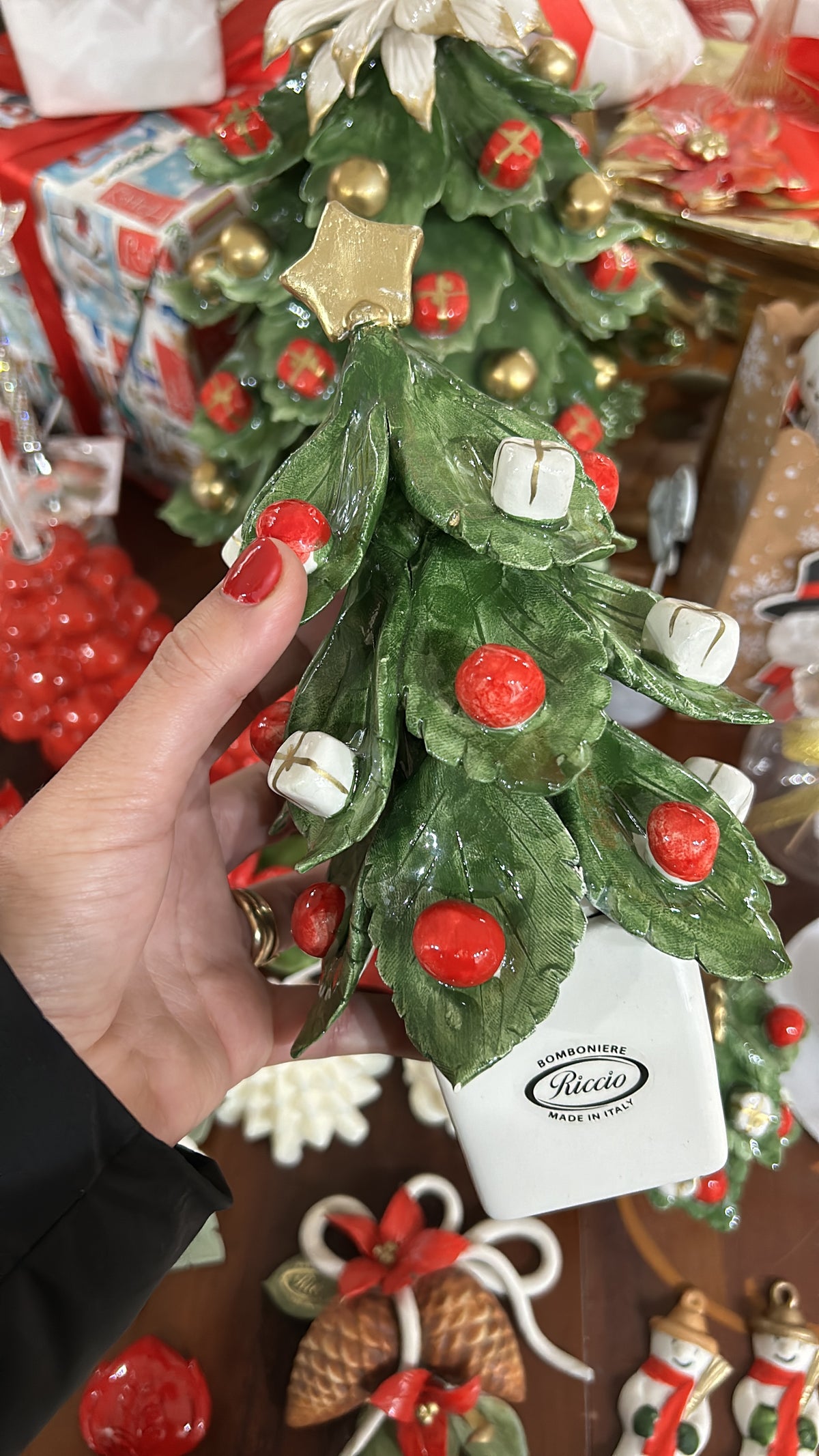 albero medio ceramica misura 12x22h