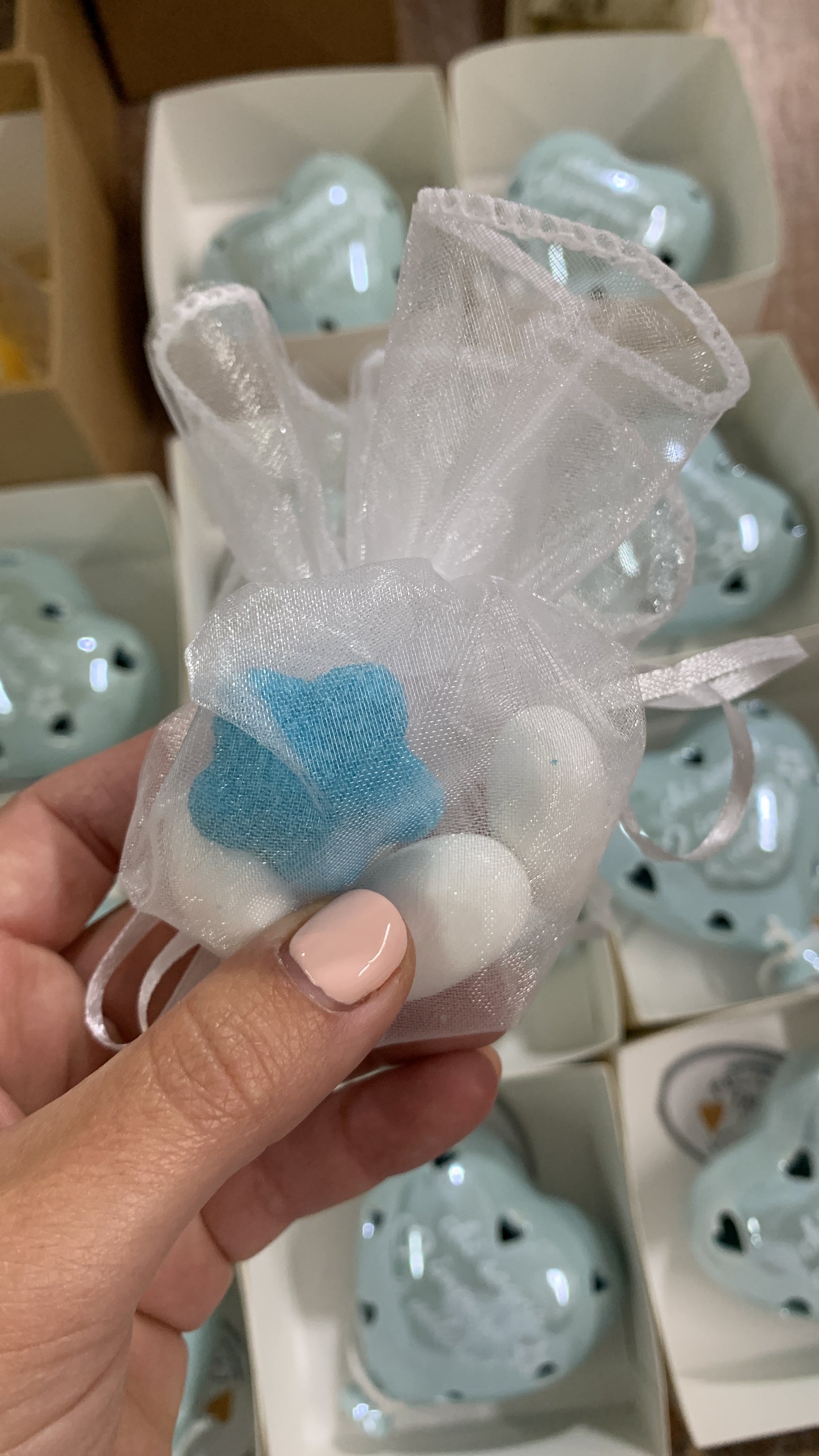 Palloncino cuore led con frase