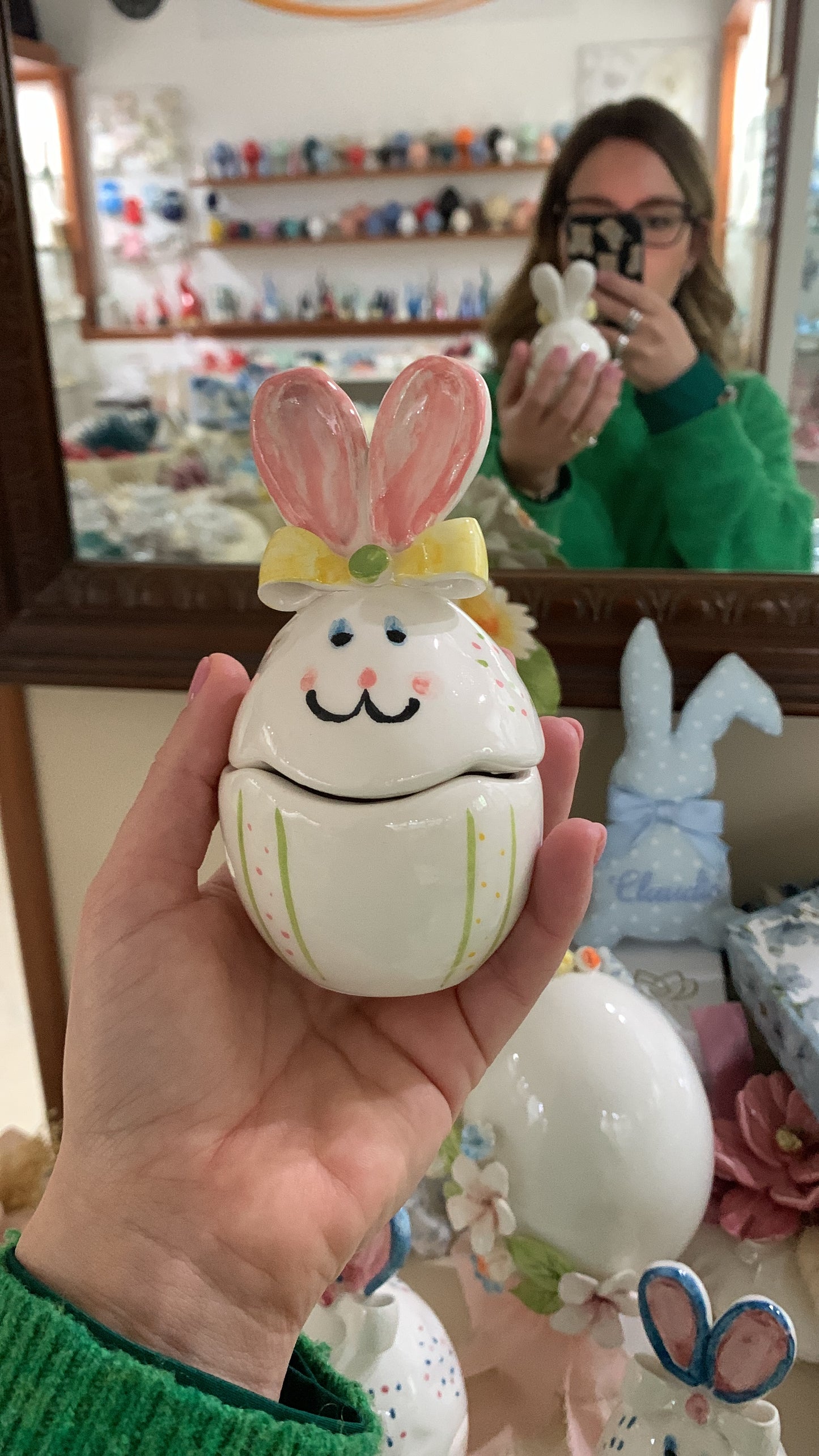 Uovo coniglio di Pasqua