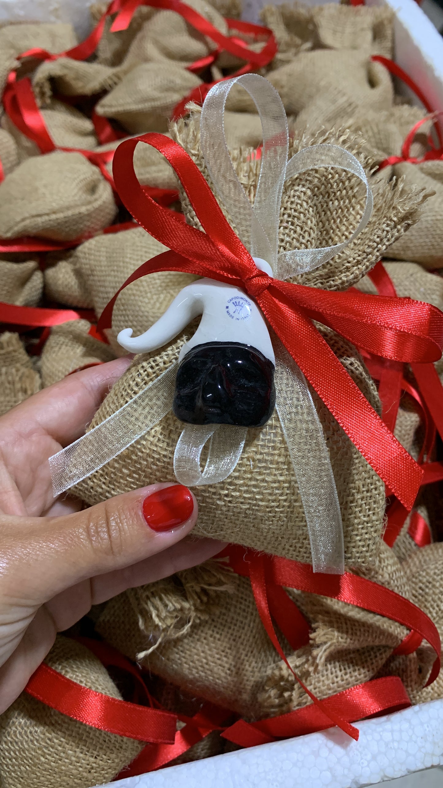 Maschera pulcinella completa di confezione
