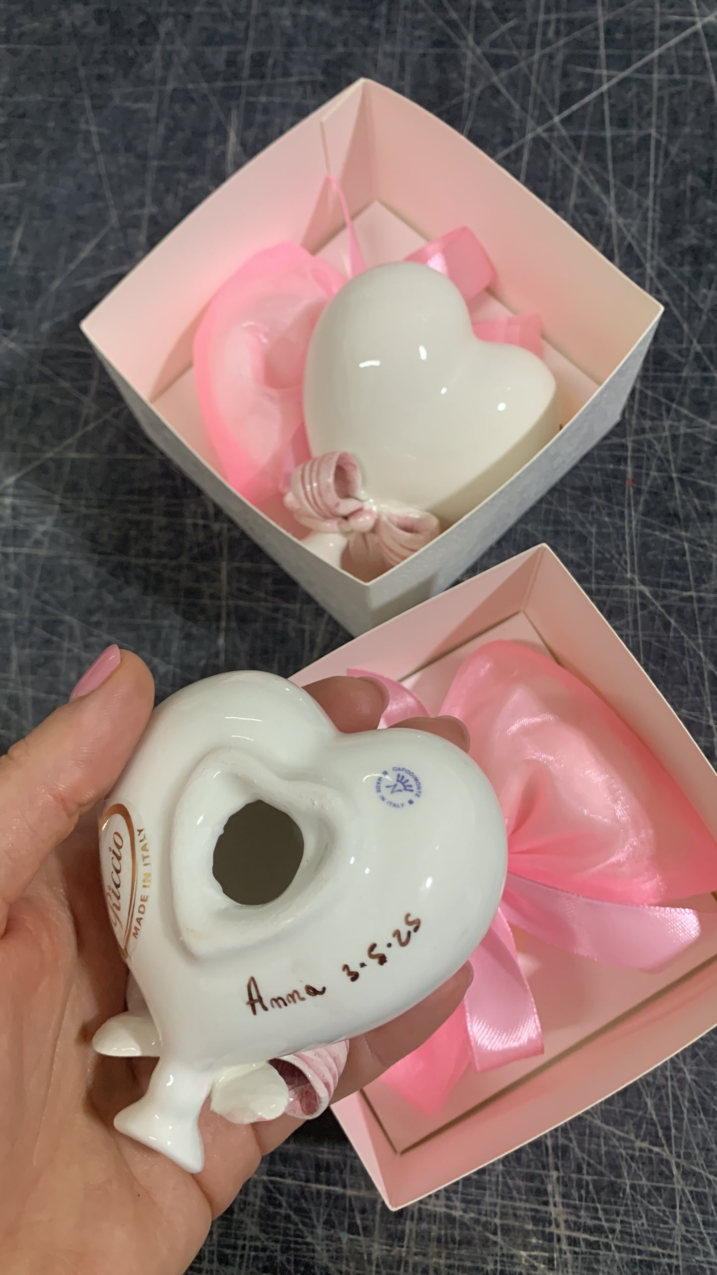 Palloncino cuore confezionato in scatola