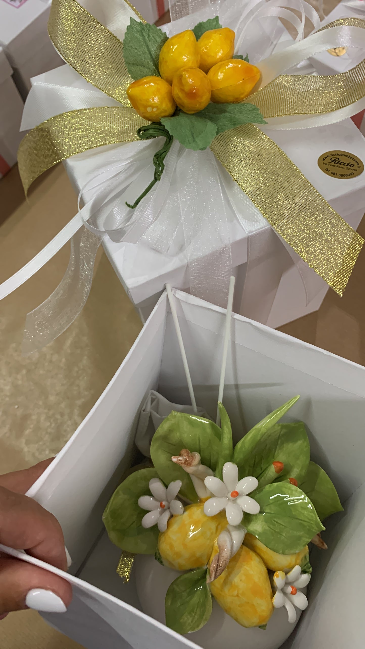 Profumatore limoni confezione abbinata