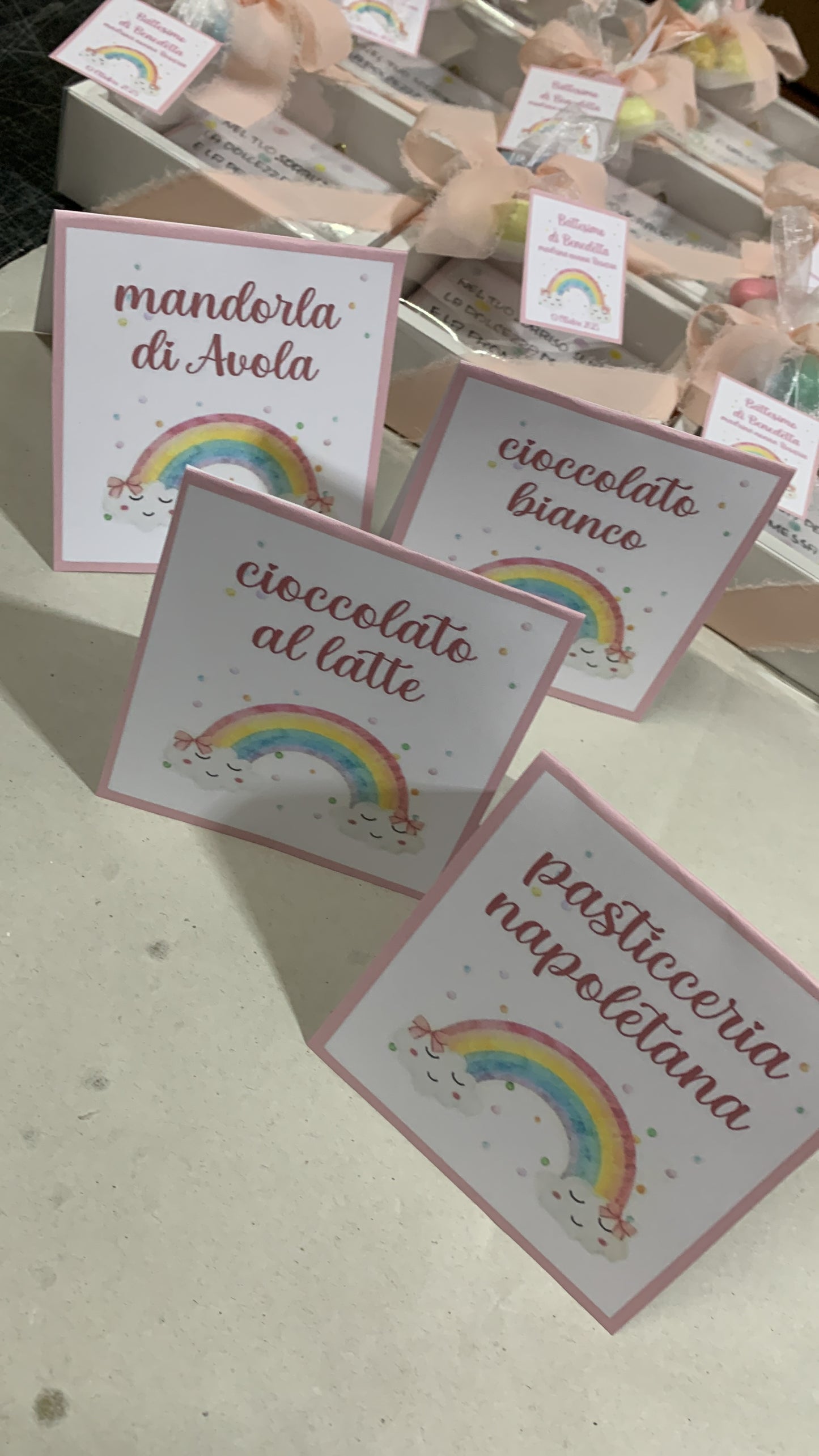 Mattonella Vietri 10x10 in ceramica con frase