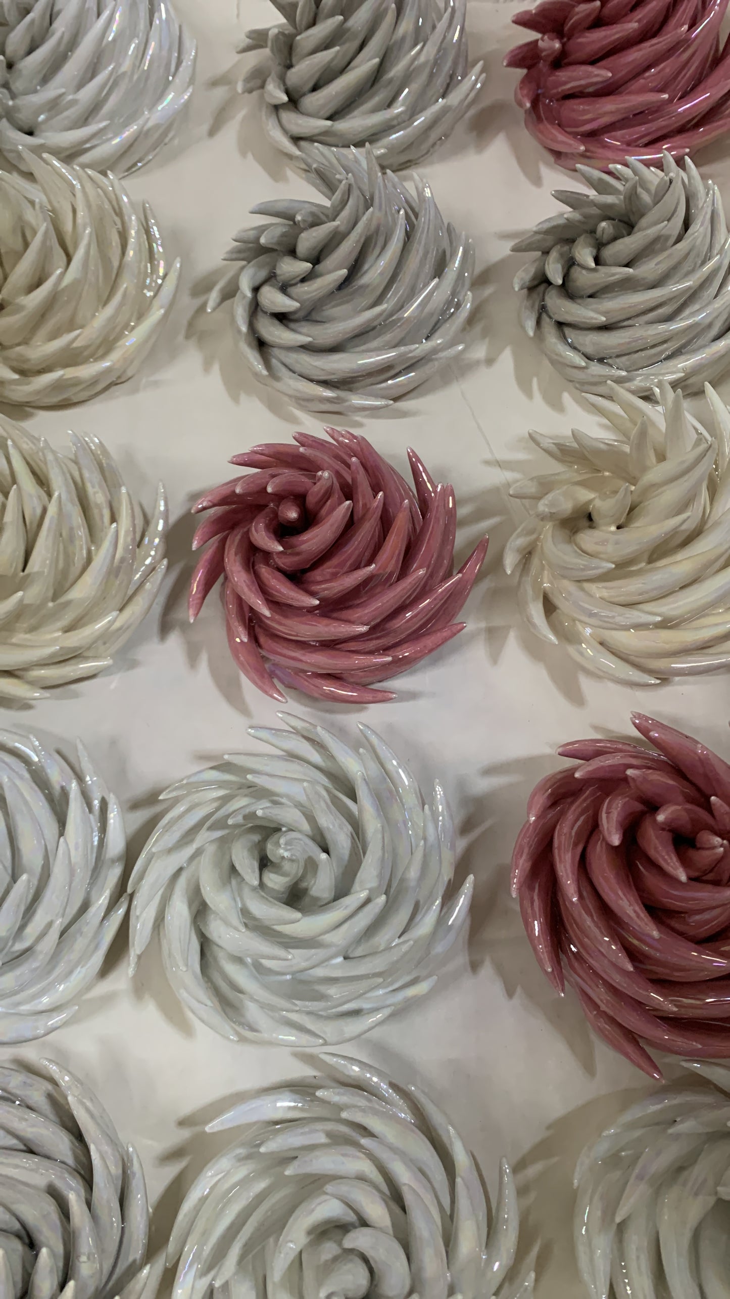 Fiamma in ceramica 11cm colore a scelta
