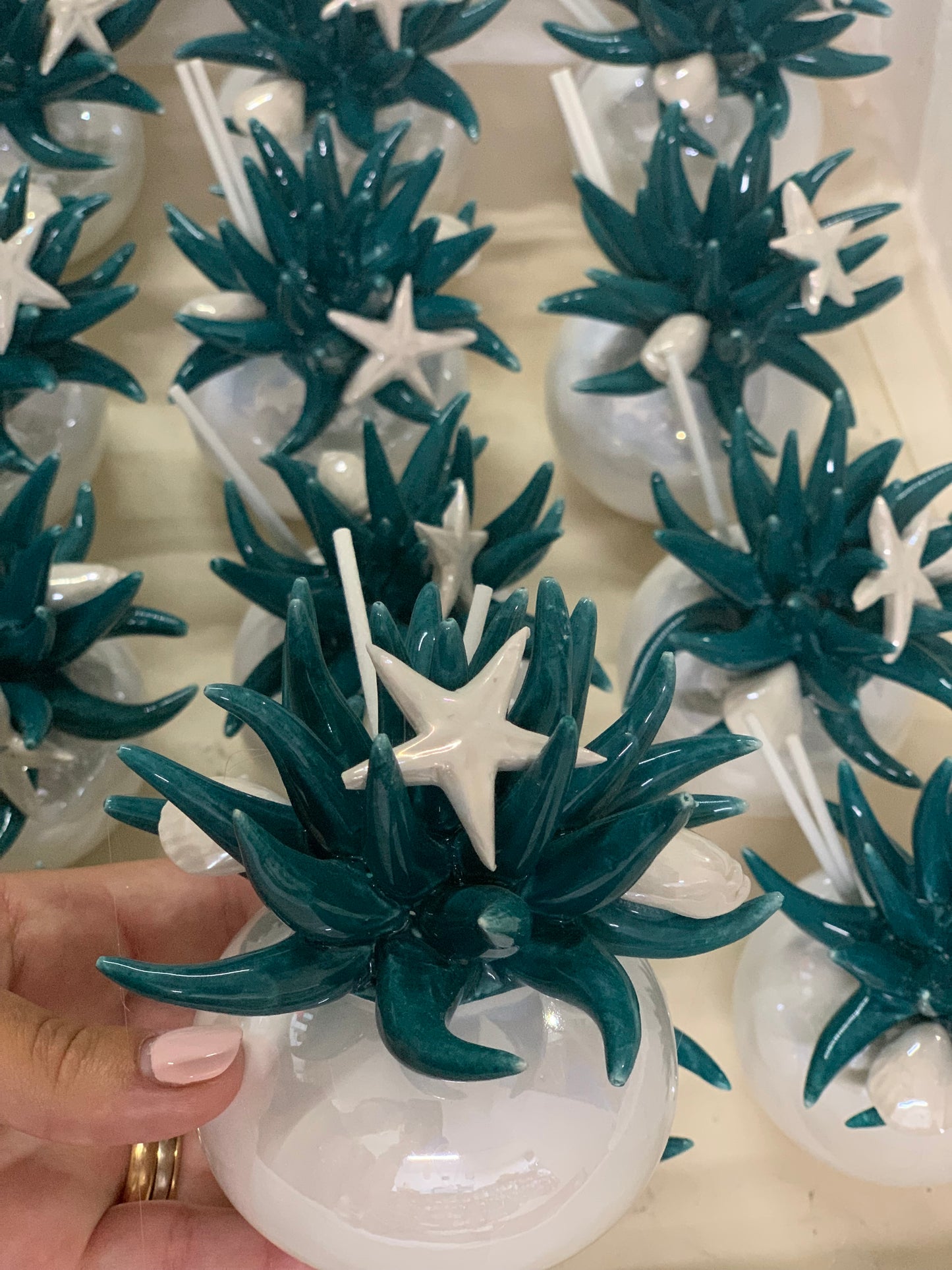 Profumatore ceramica anemone marino