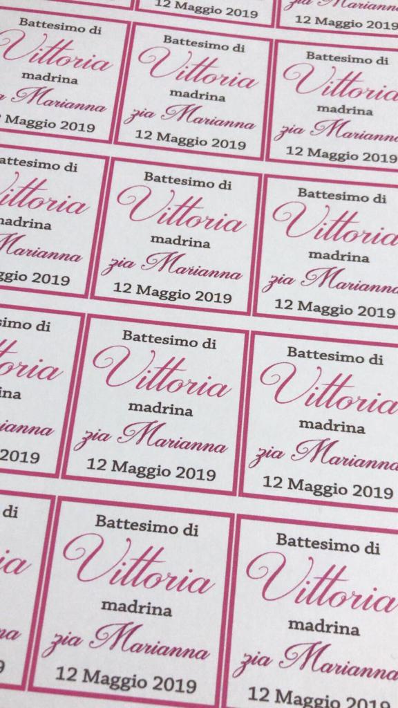 Sacchetto con rosa porcellana di Capodimonte