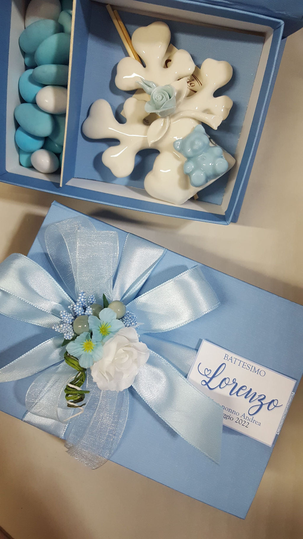 albero vita 11cm confezionato con confettata