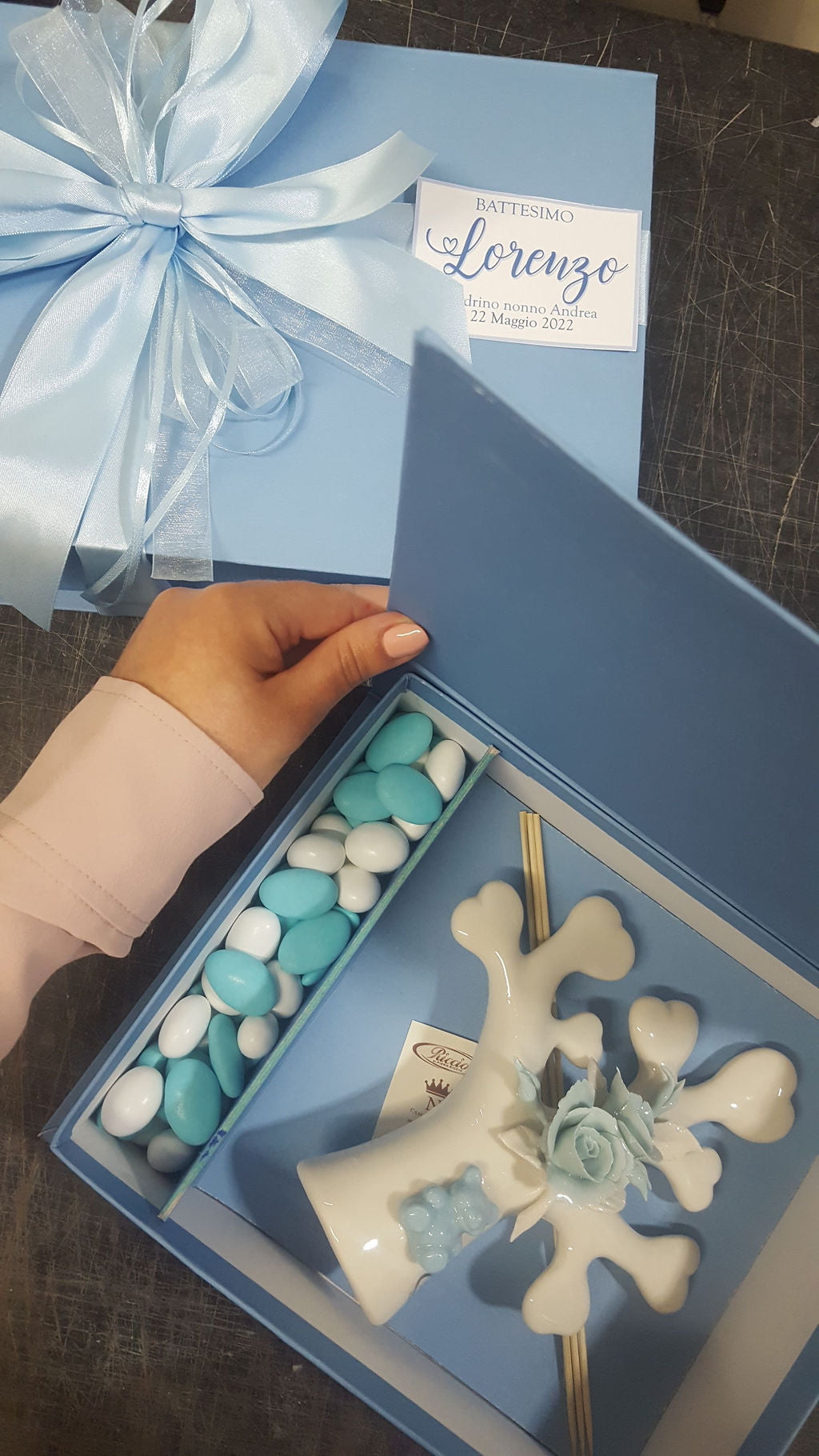 albero vita 11cm confezionato con confettata