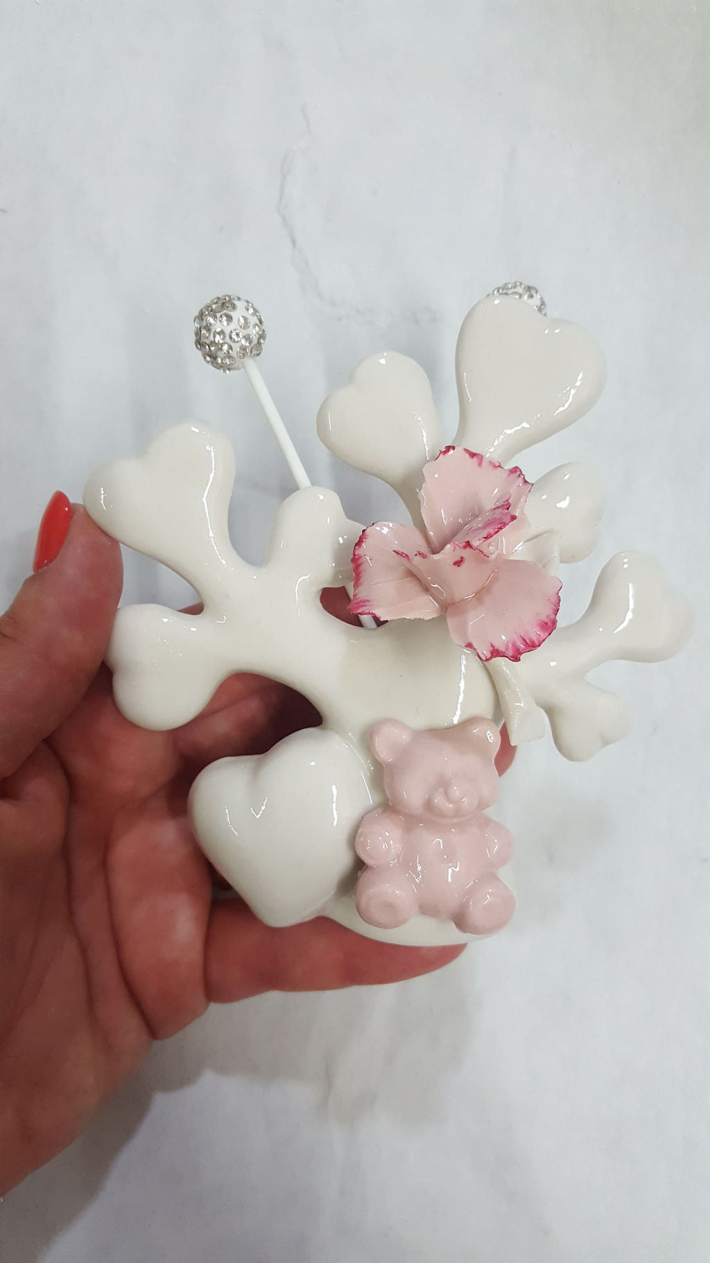 albero vita 11cm con orsetto