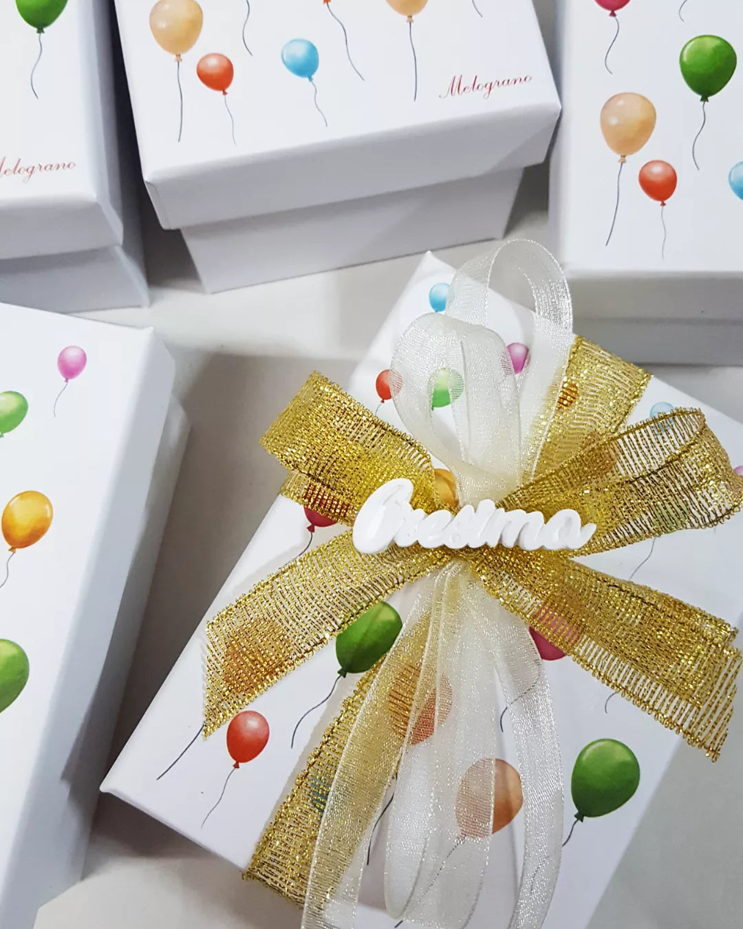 Palloncino che si illumina con led