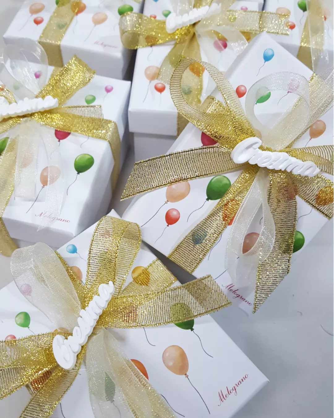 Palloncino che si illumina con led