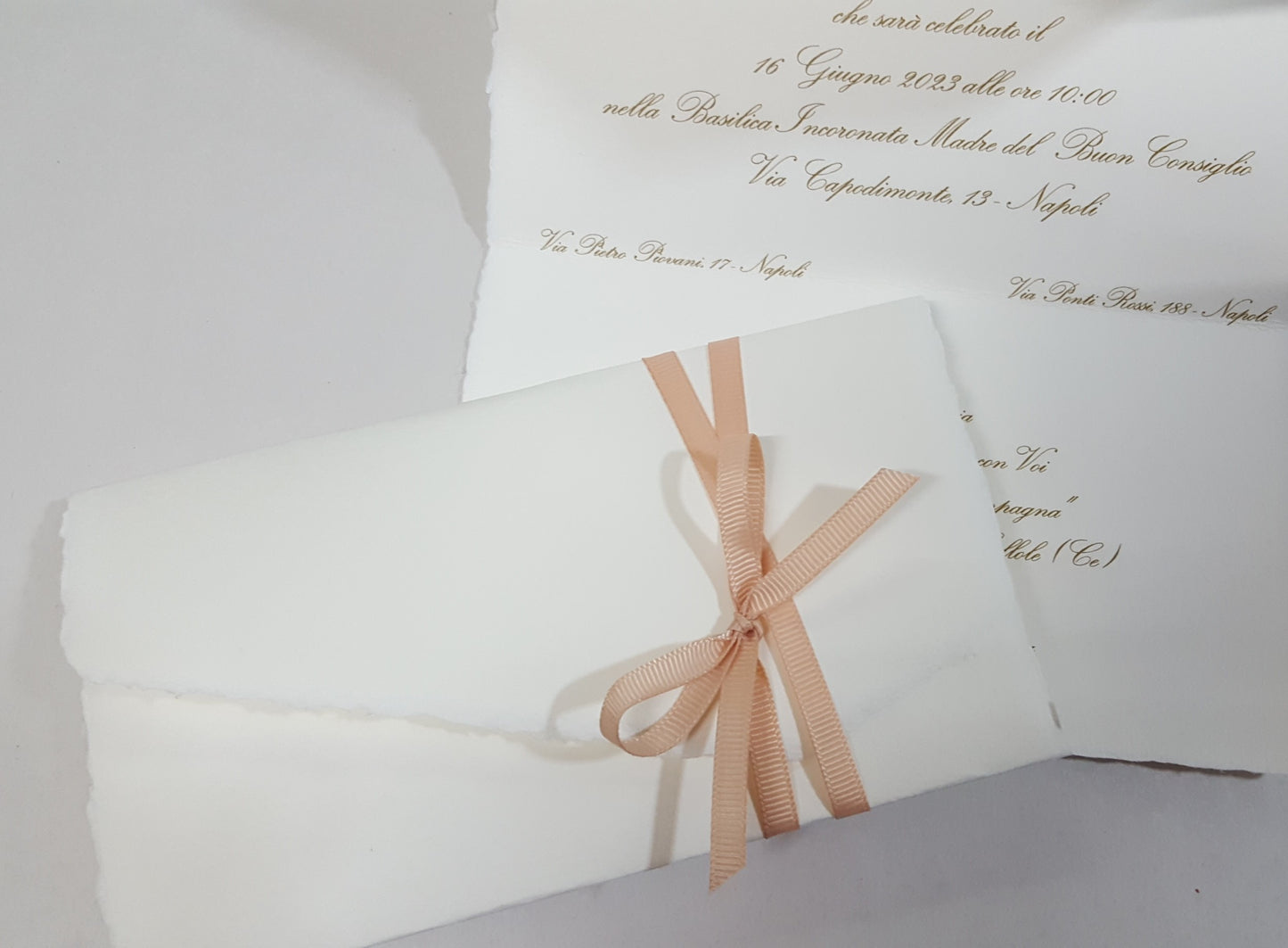 Partecipazione carta Amalfi