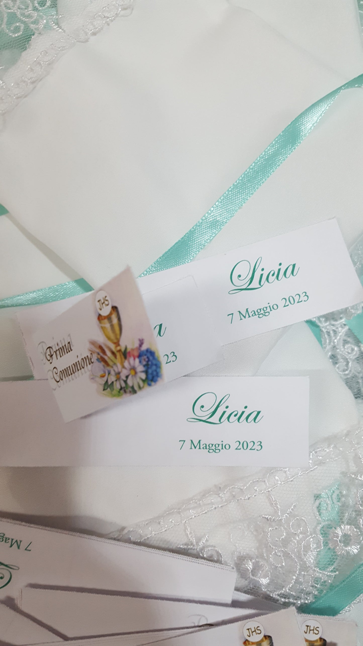 Bigliettini comunione/matrimonio stampati
