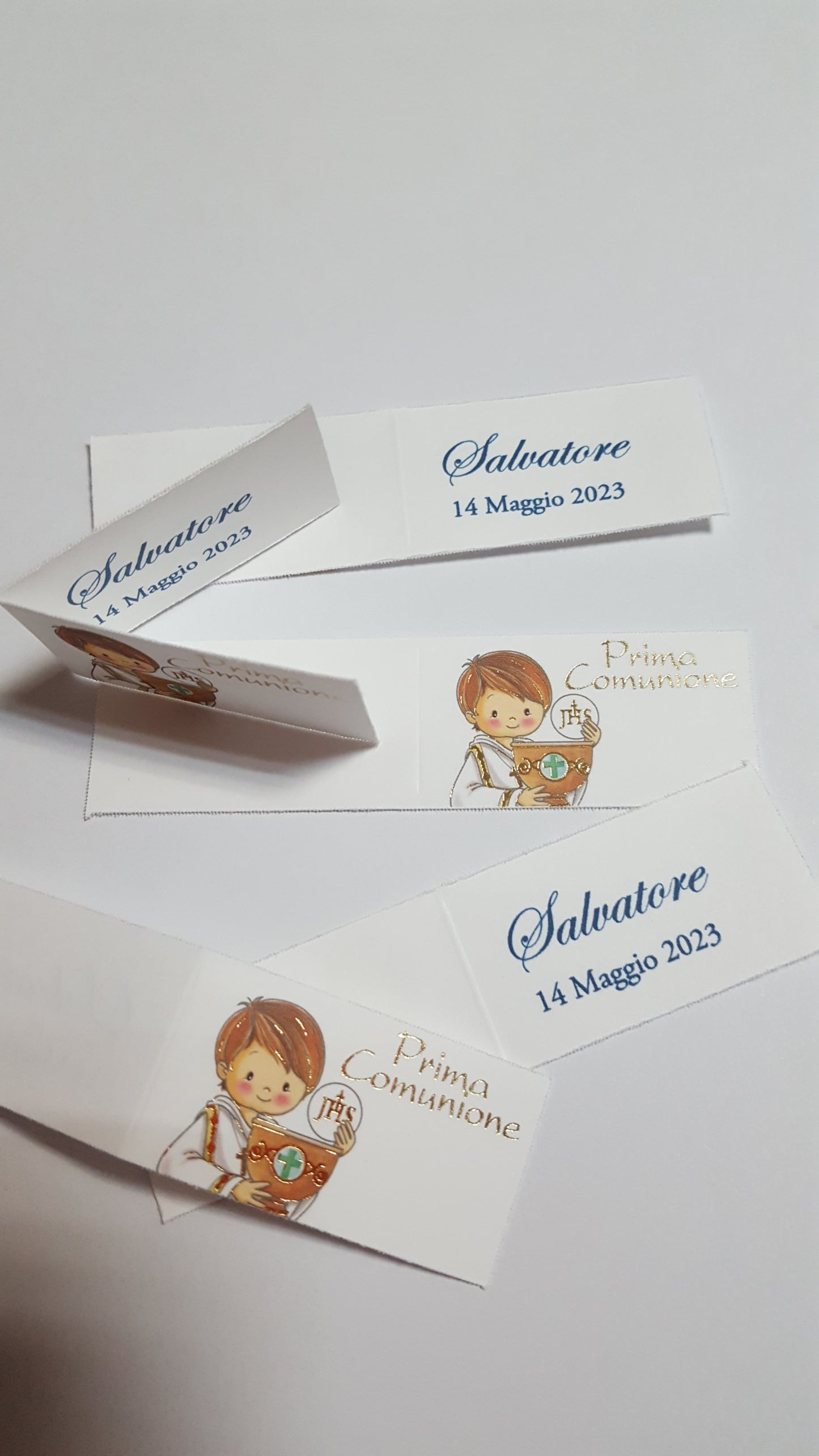 Bigliettini comunione/matrimonio stampati
