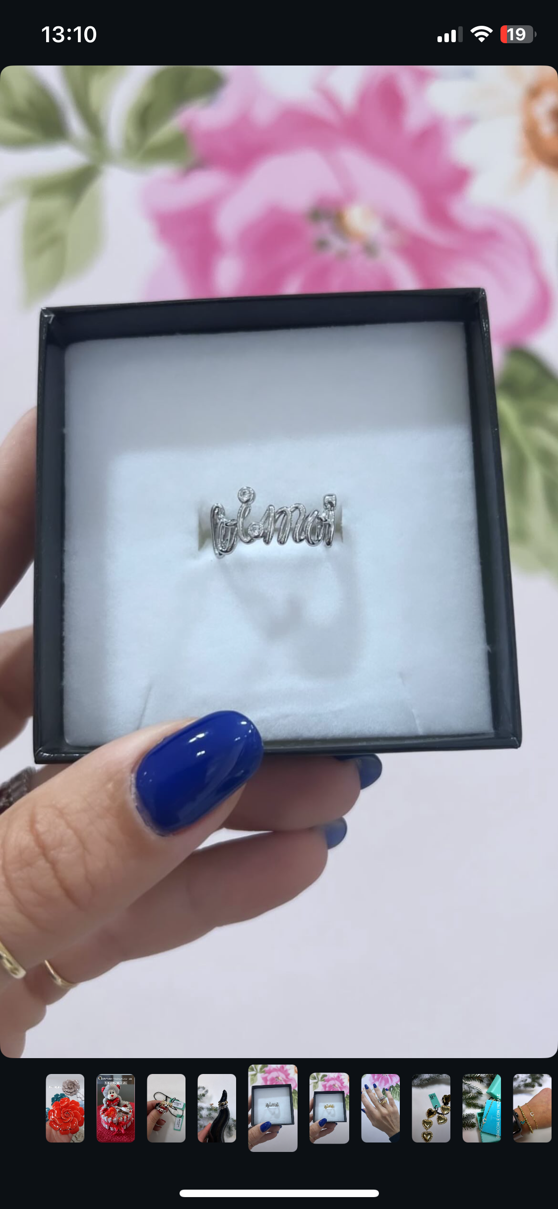 Anello “amore” “ti amo”