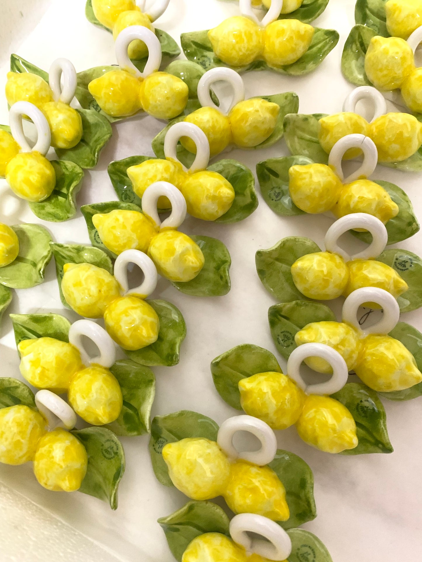 Coppia limoni con gancio