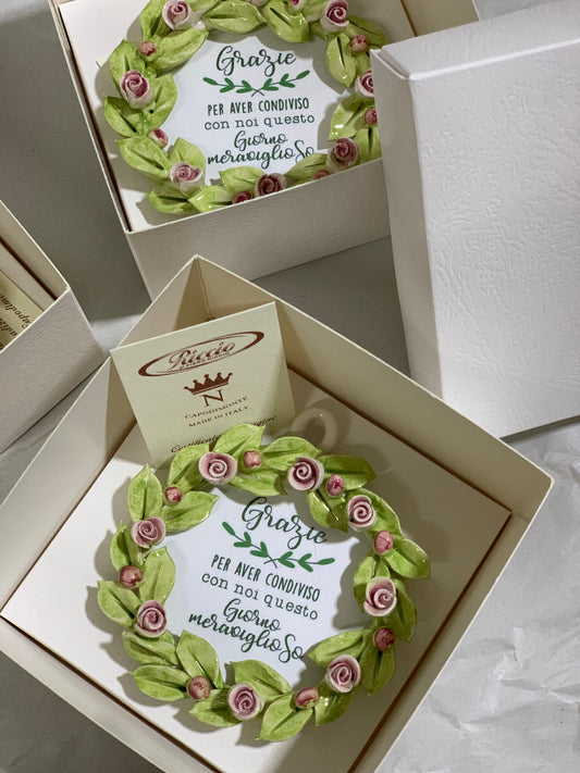 Coroncina di Roselline con grafica