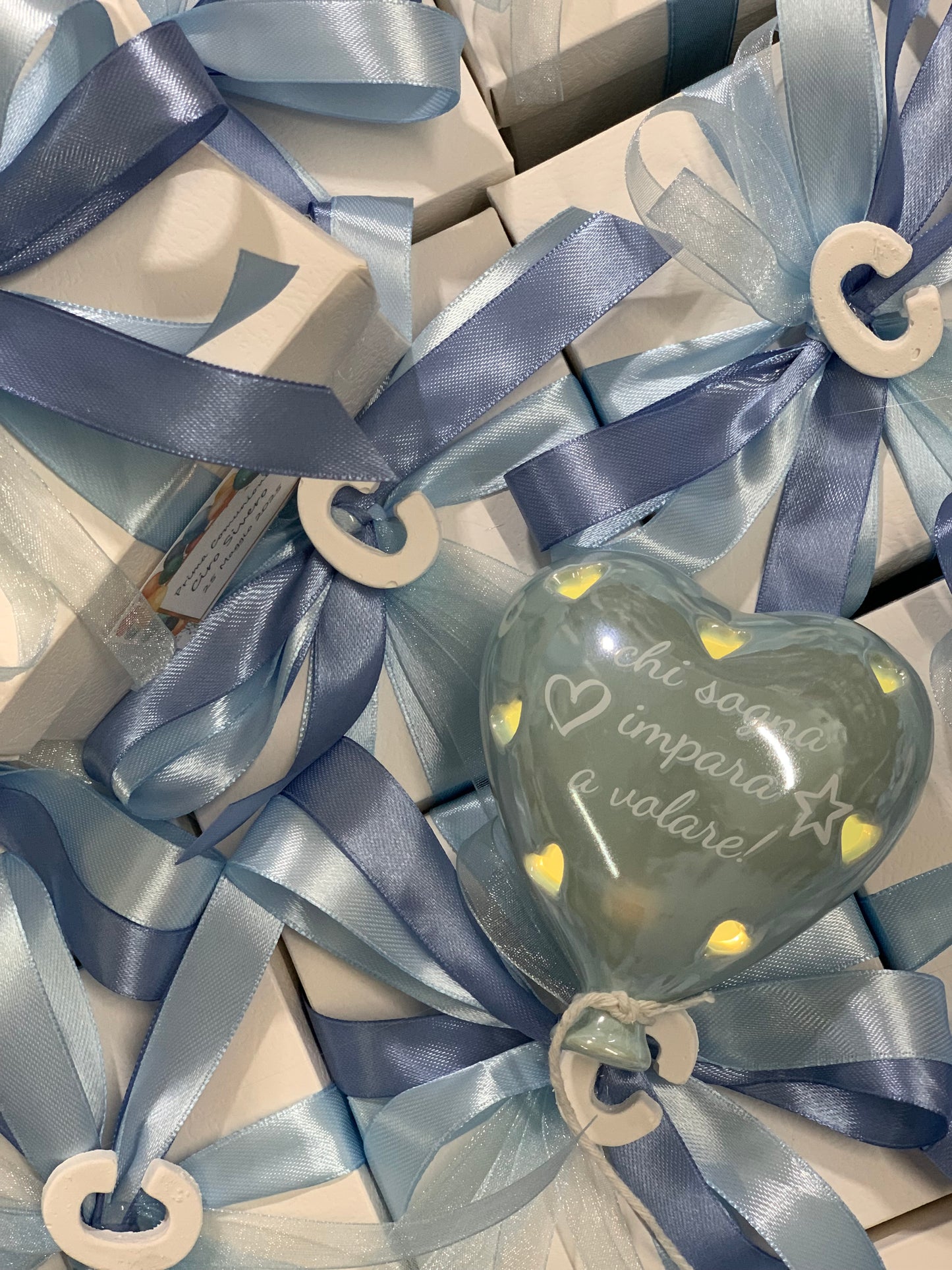 Palloncino cuore led con frase