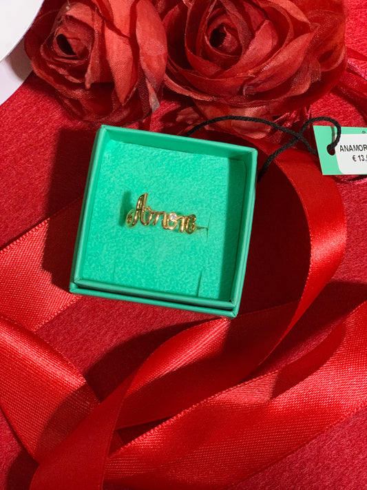 Anello “amore” “ti amo”