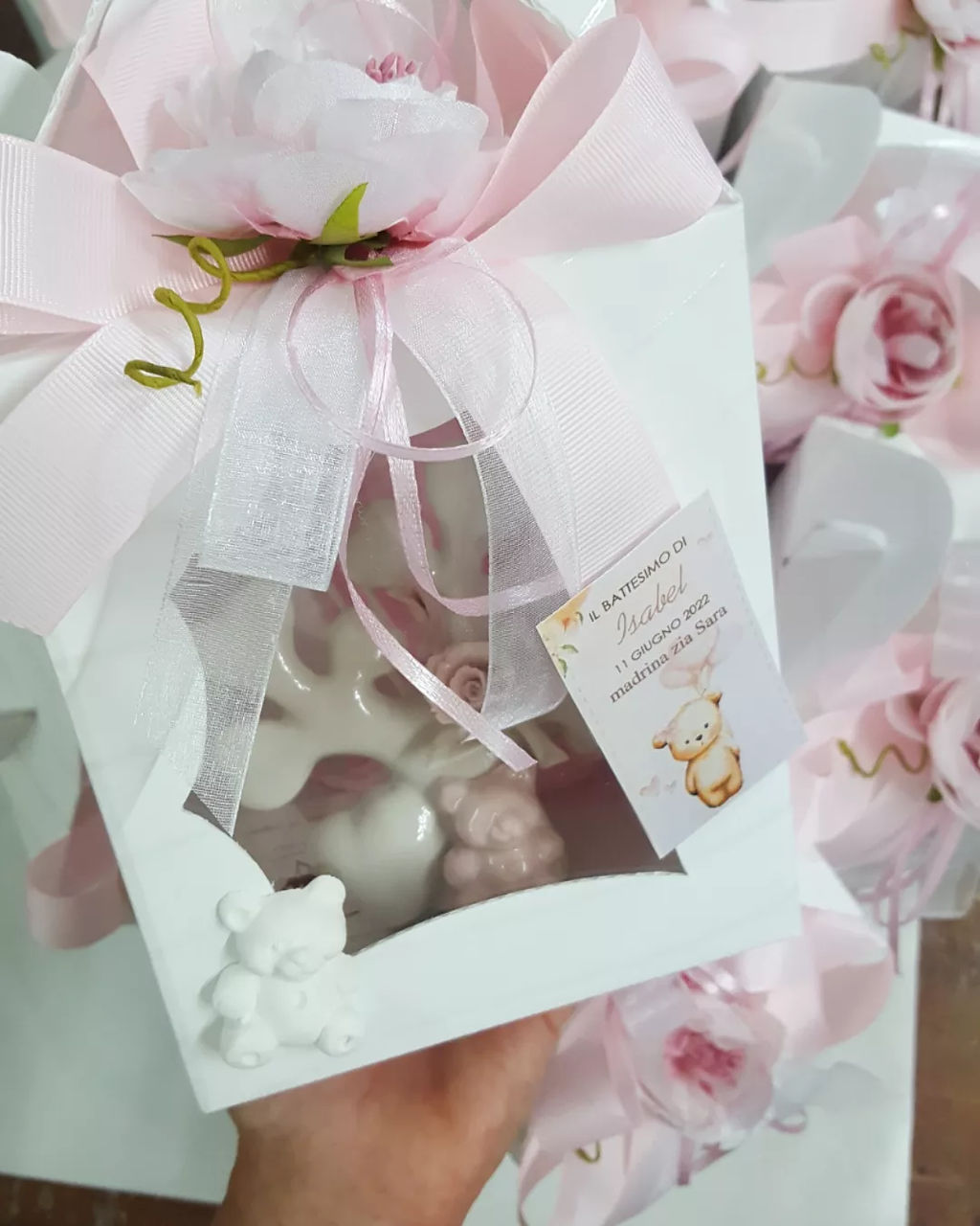 albero vita 11cm con orsetto